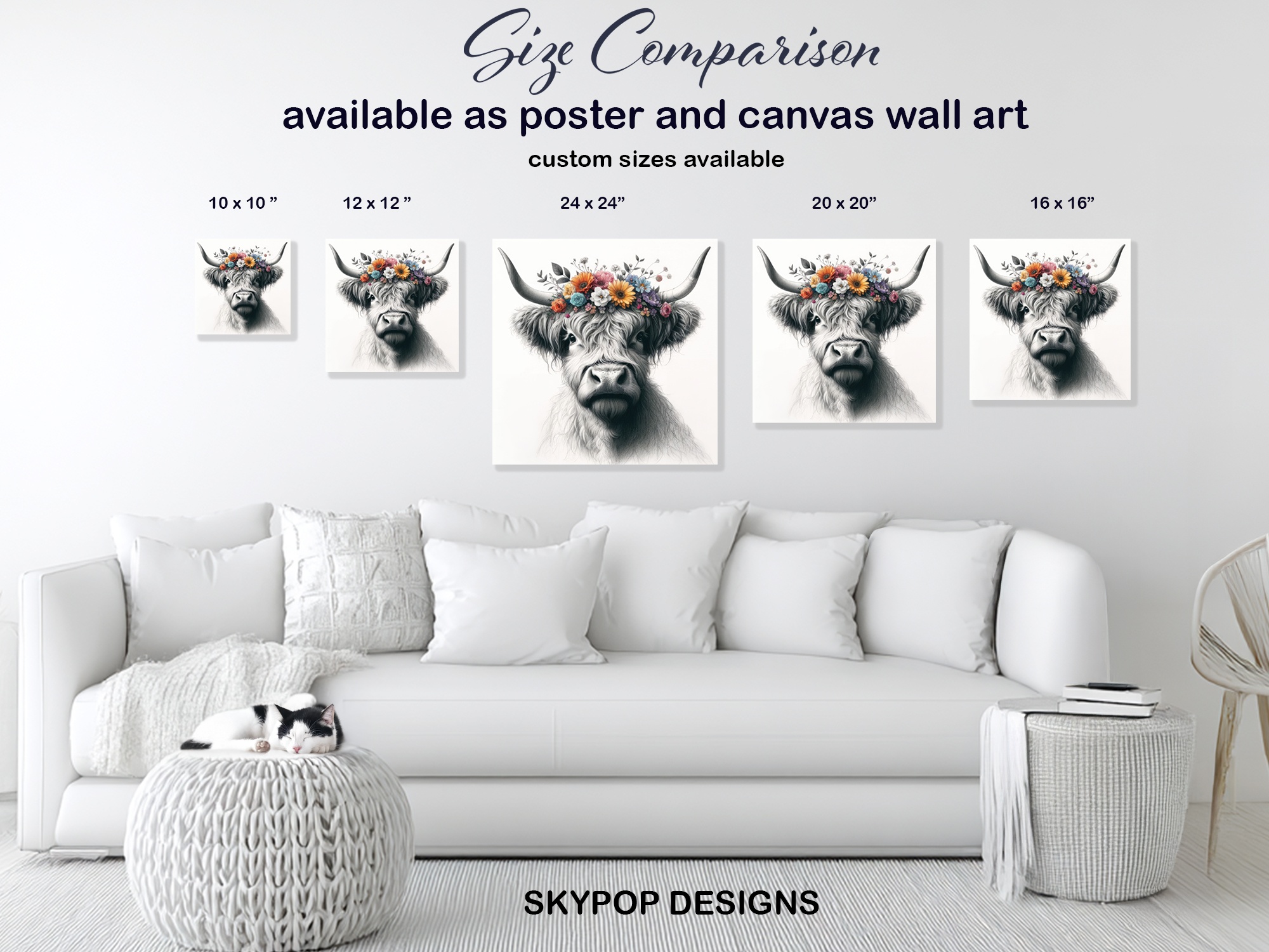 7.jpg Highland Cow Art
