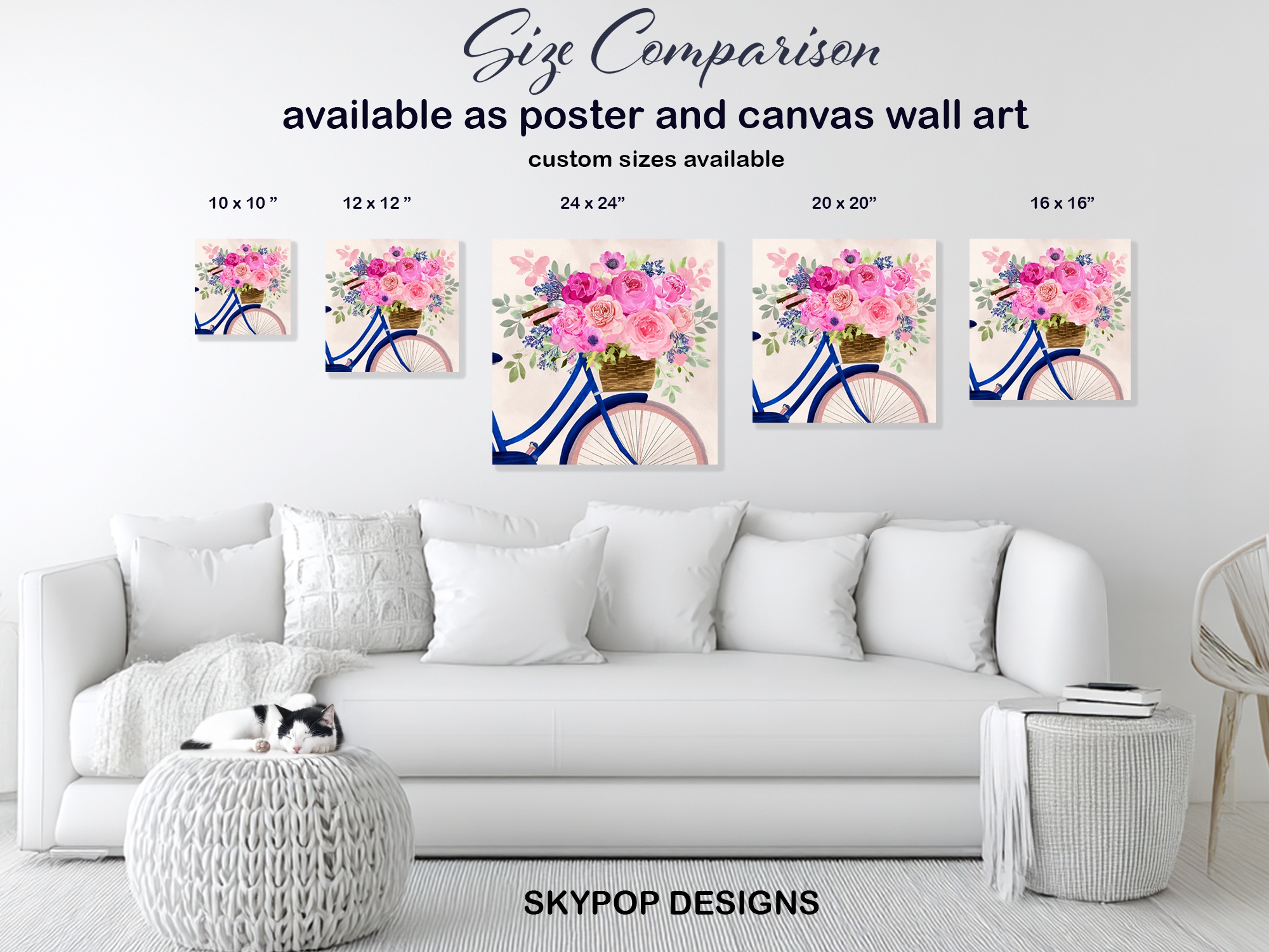 7.jpg Bicycle Flower Basket Art