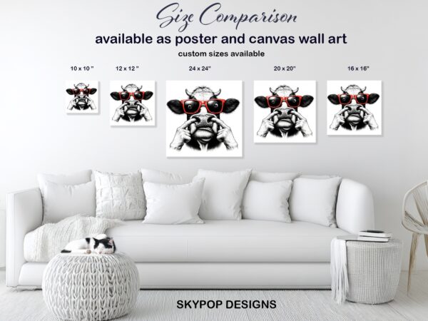 Highland Cow Art