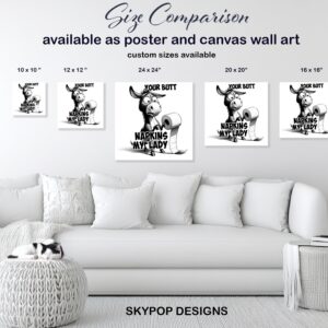 Donkey Toilet Paper Art