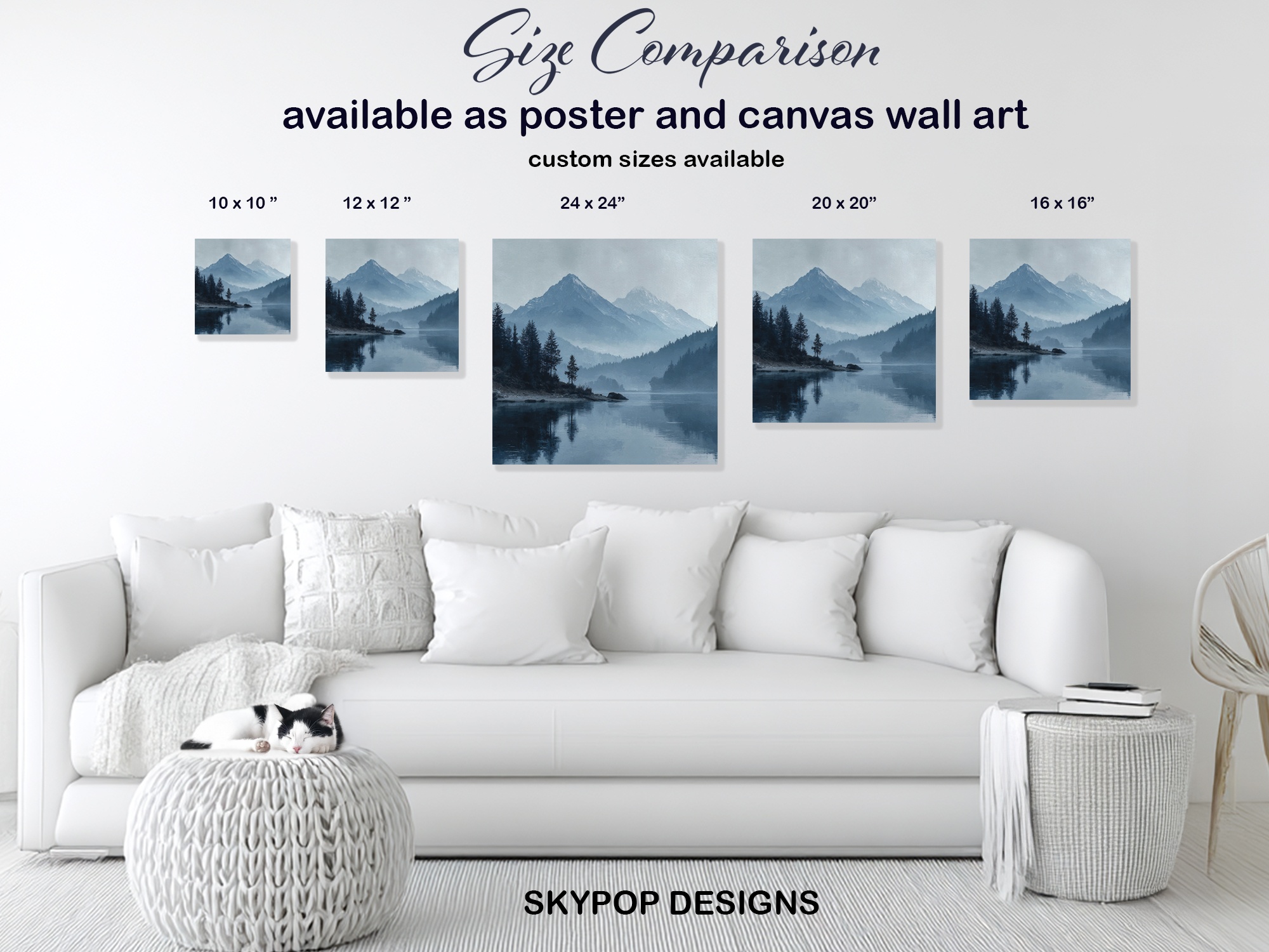 7.jpg Misty Mountain Lake Art