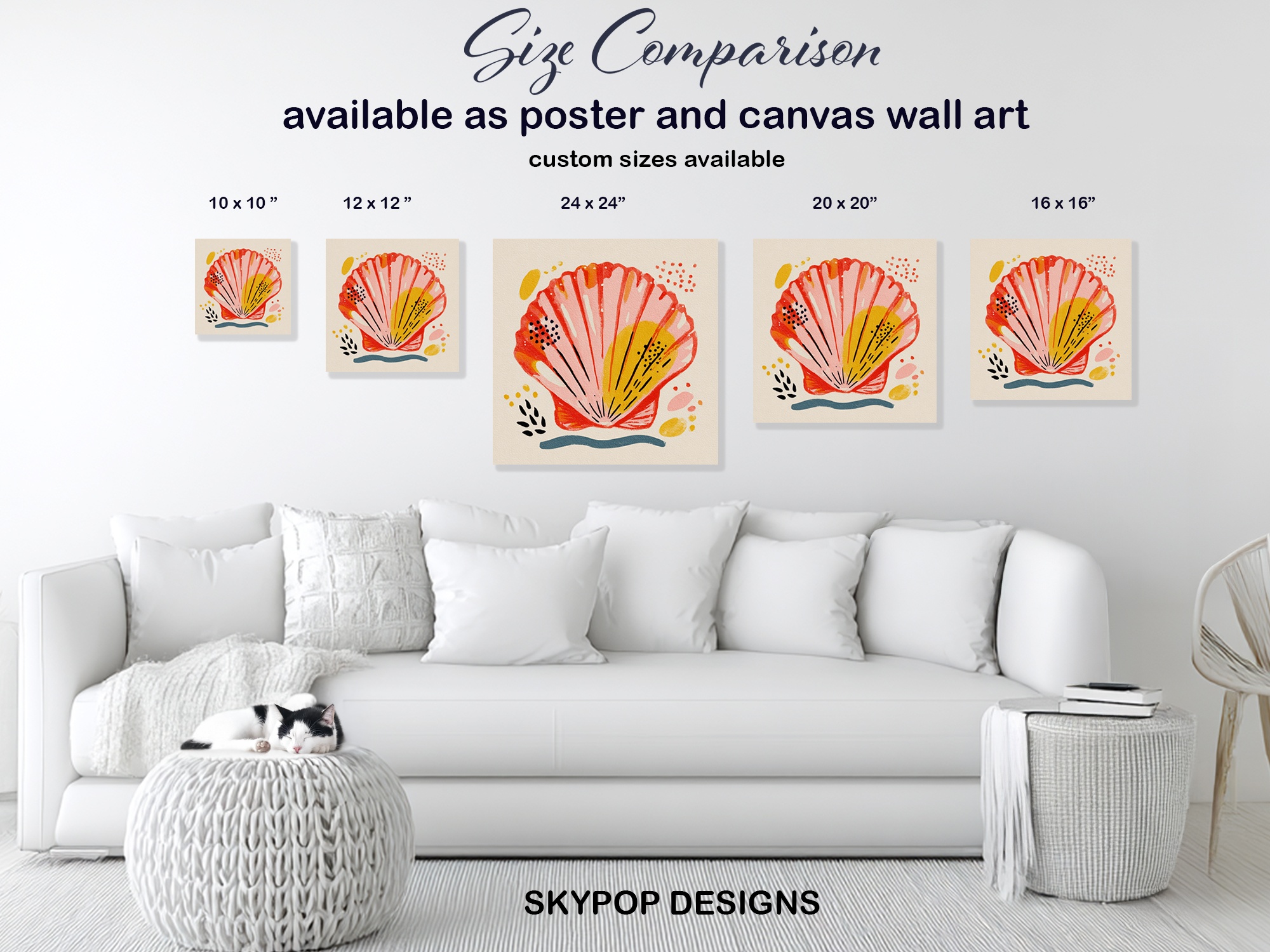 7.jpg Vibrant Seashell Art