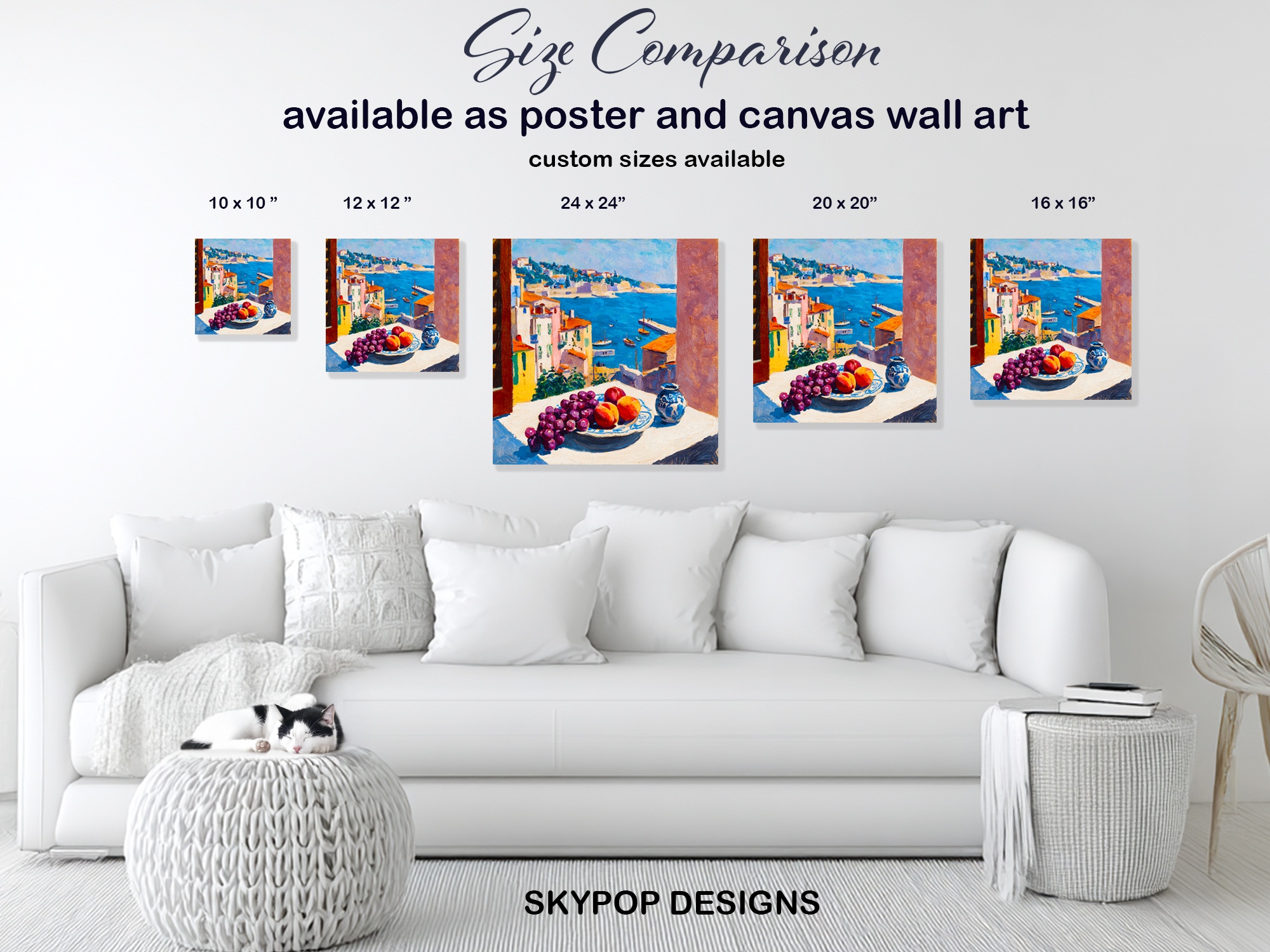 7.jpg Coastal Village Fruit Bowl Art