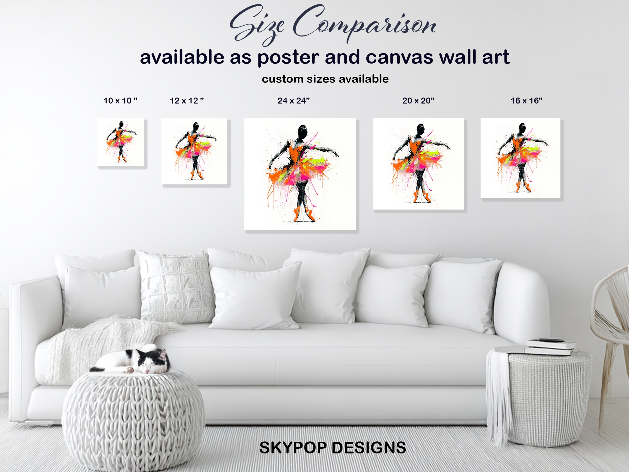 7.jpg Colorful Ballet Dancer Art