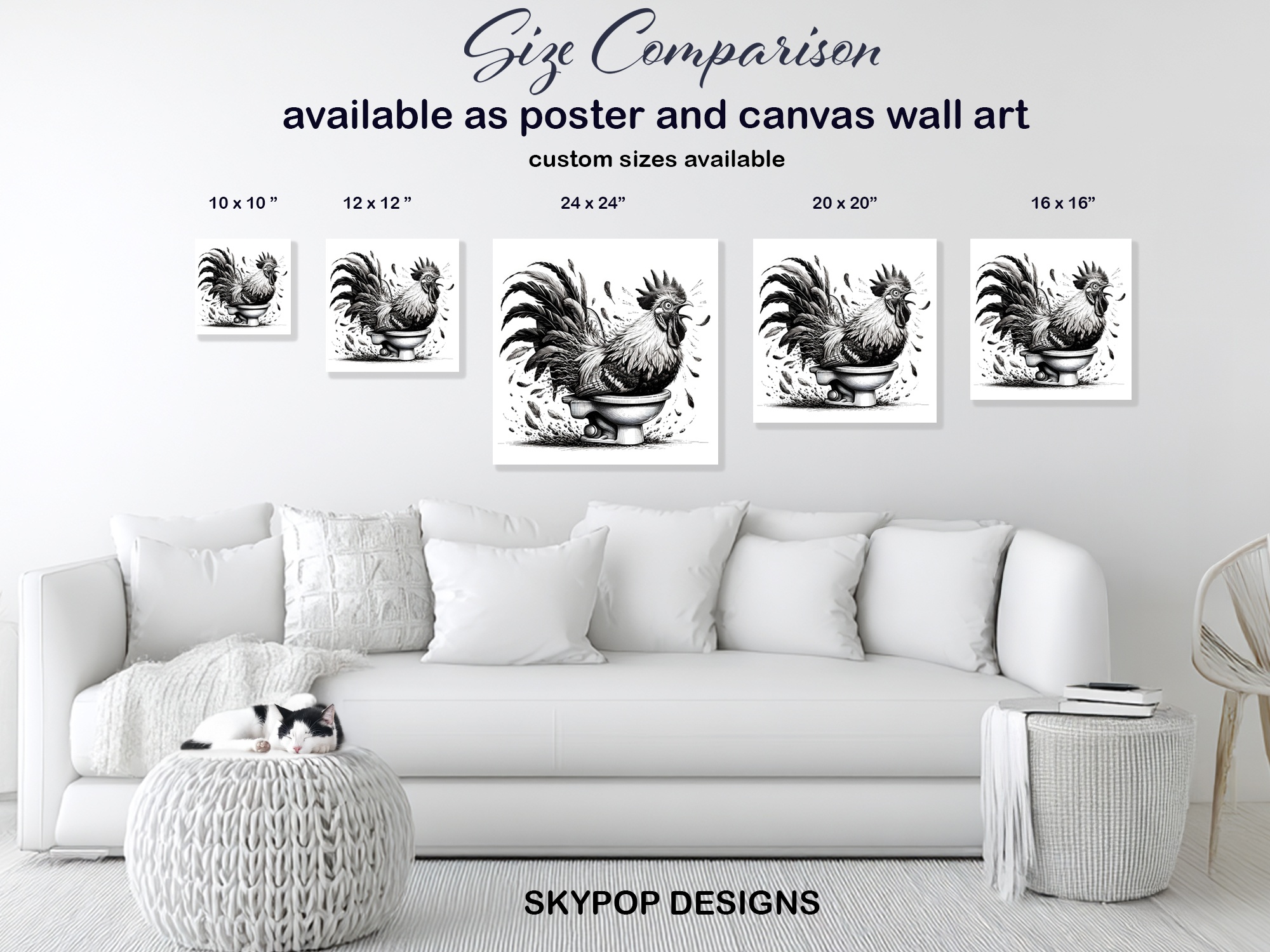 7.jpg Rooster Art
