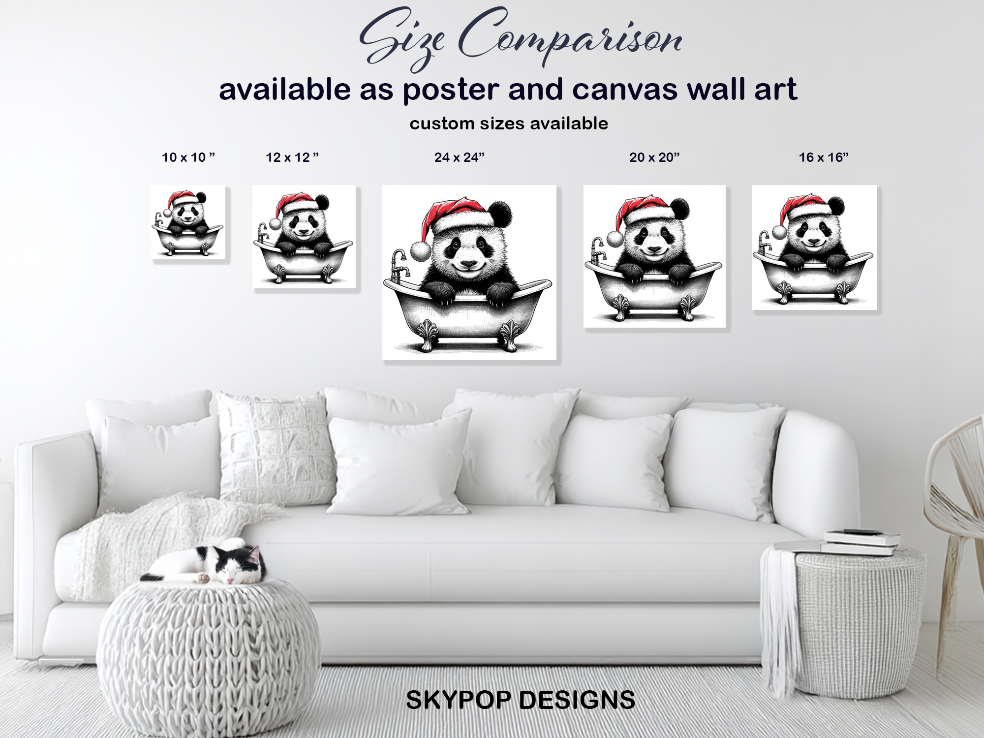 7.jpg Panda Christmas Bath Art