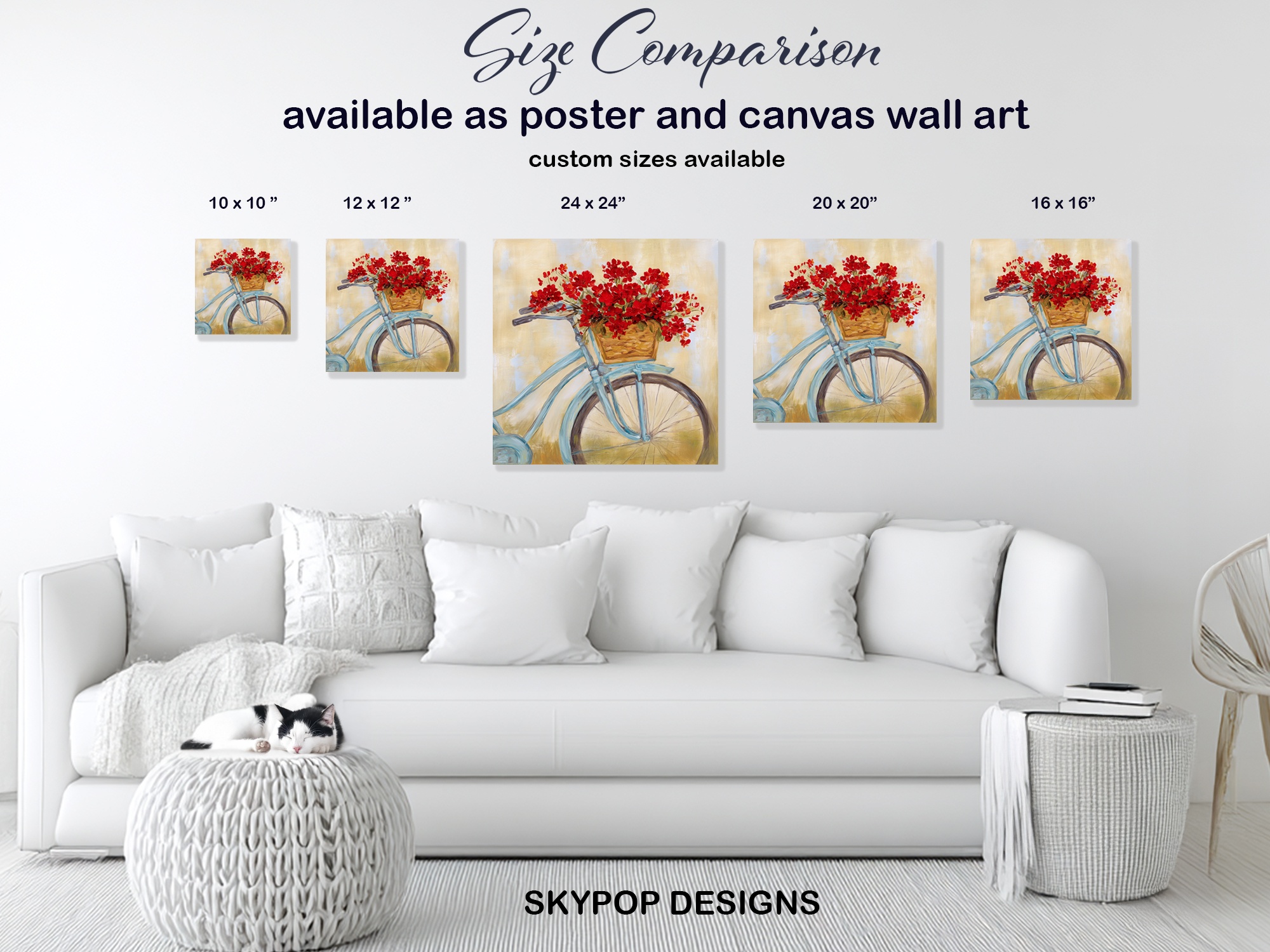 7.jpg Bicycle Flower Basket Art
