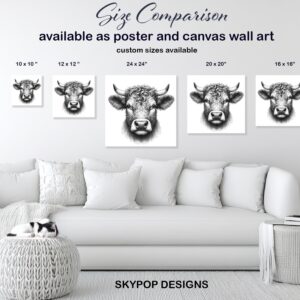 Highland Cow Art