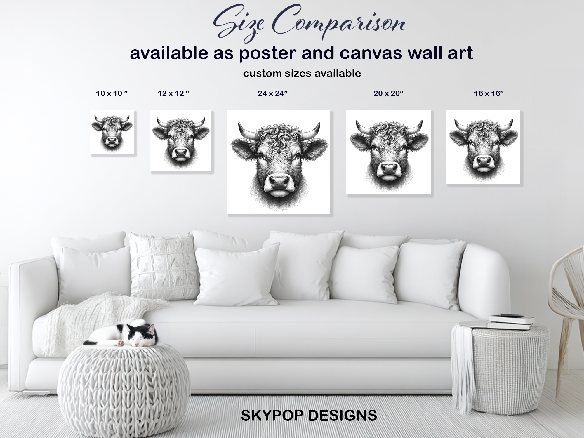 7.jpg Highland Cow Art
