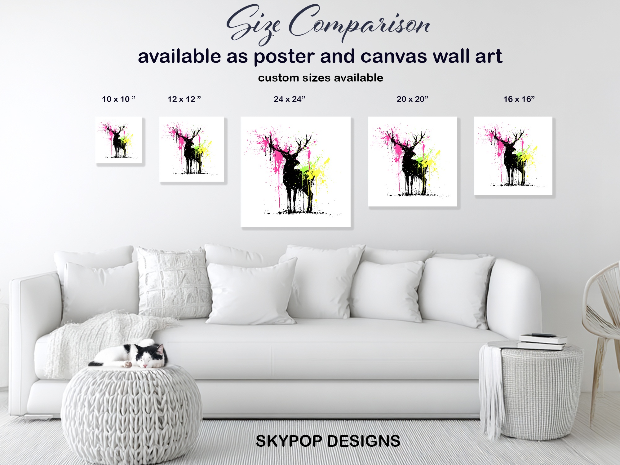 7.jpg Deer Art