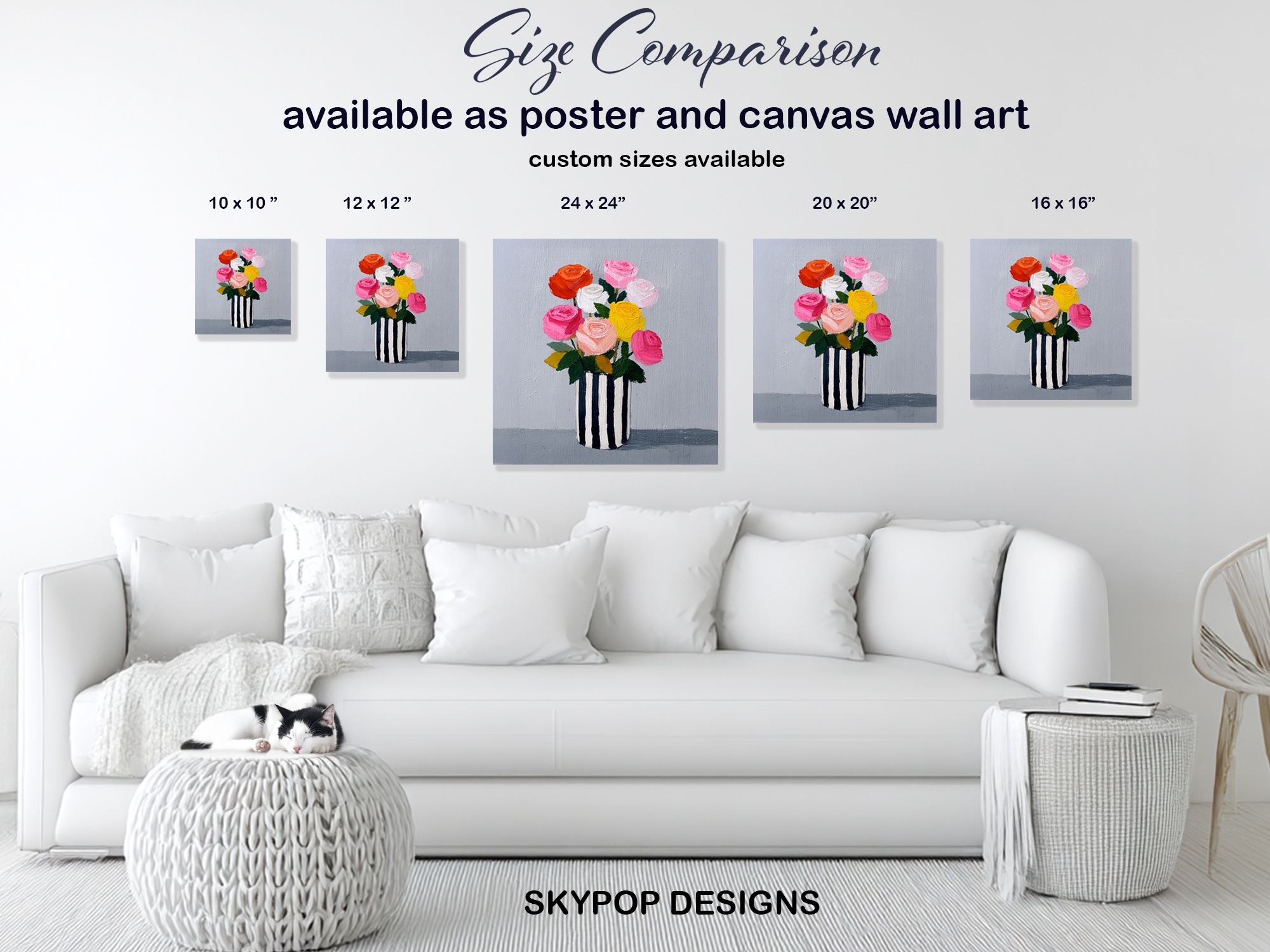 7.jpg Colorful Roses Art