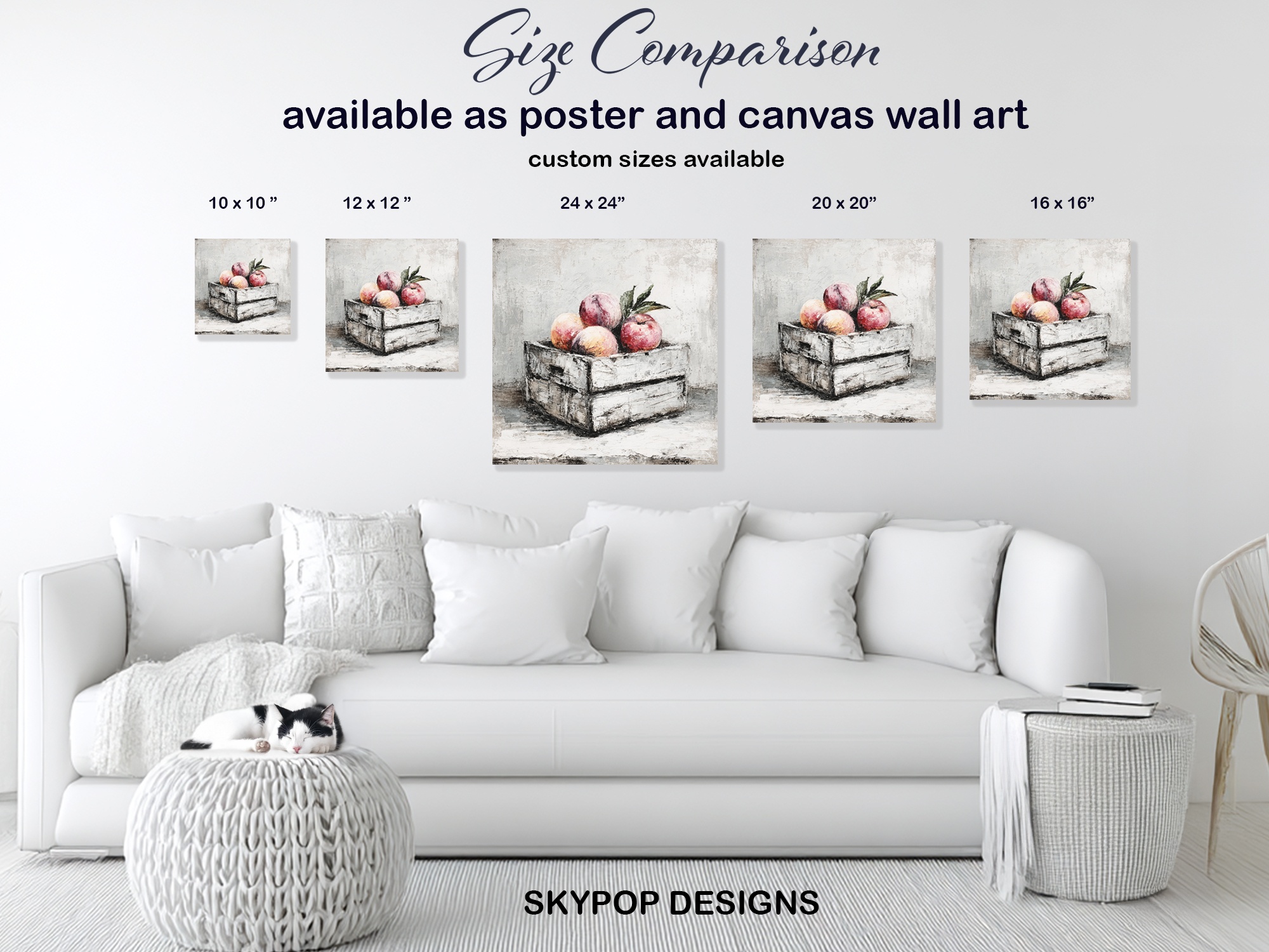 7.jpg Rustic Peach Crate Art