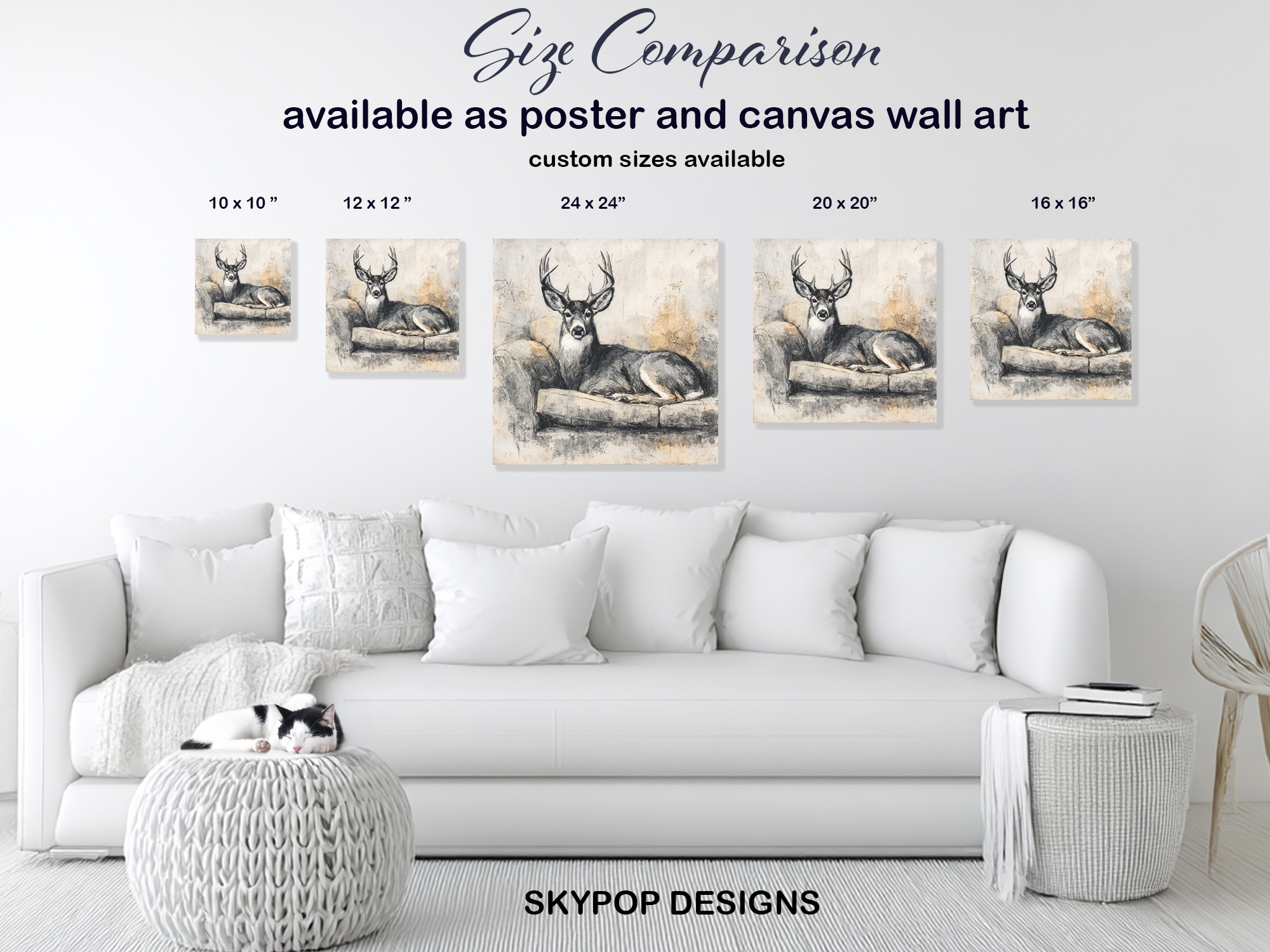 7.jpg Deer Art