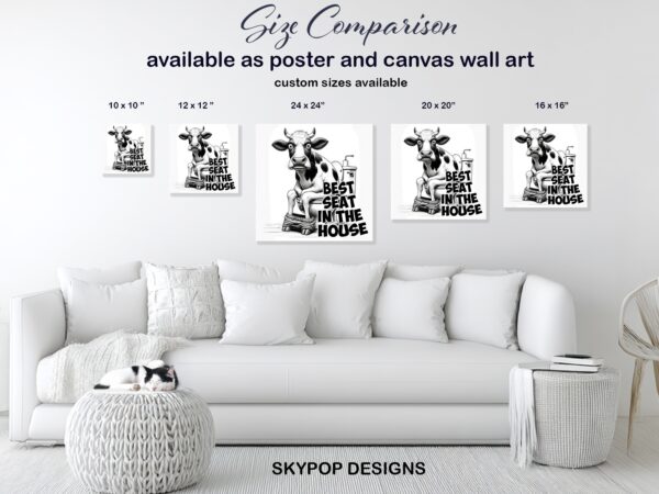 Highland Cow Art