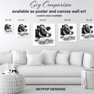 Highland Cow Art