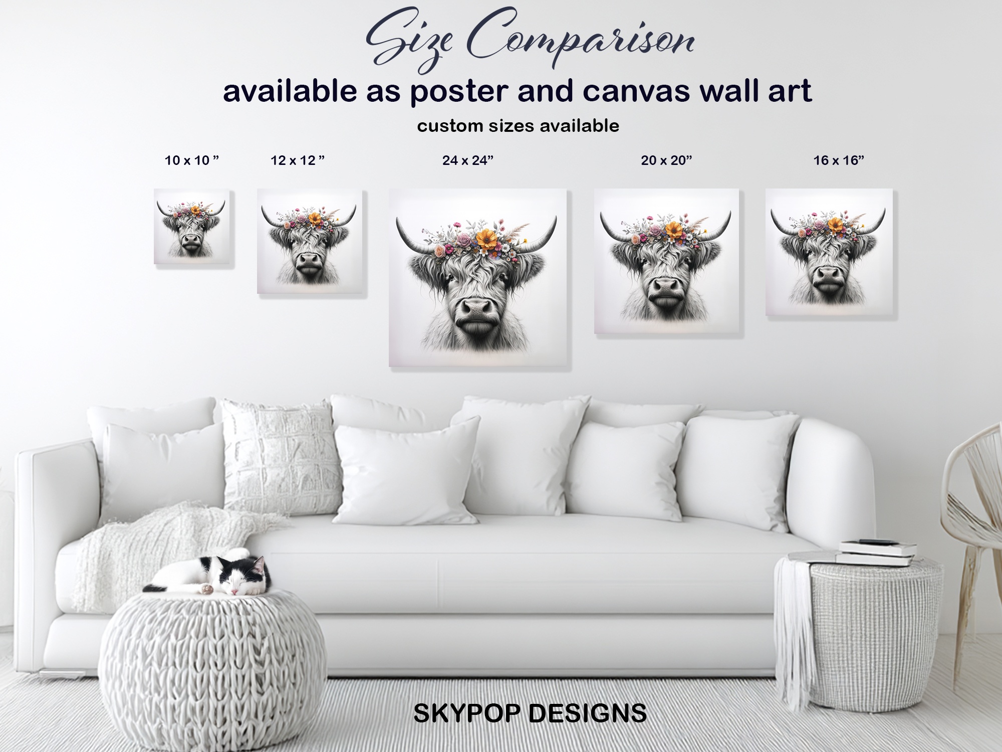 7.jpg Highland Cow Art
