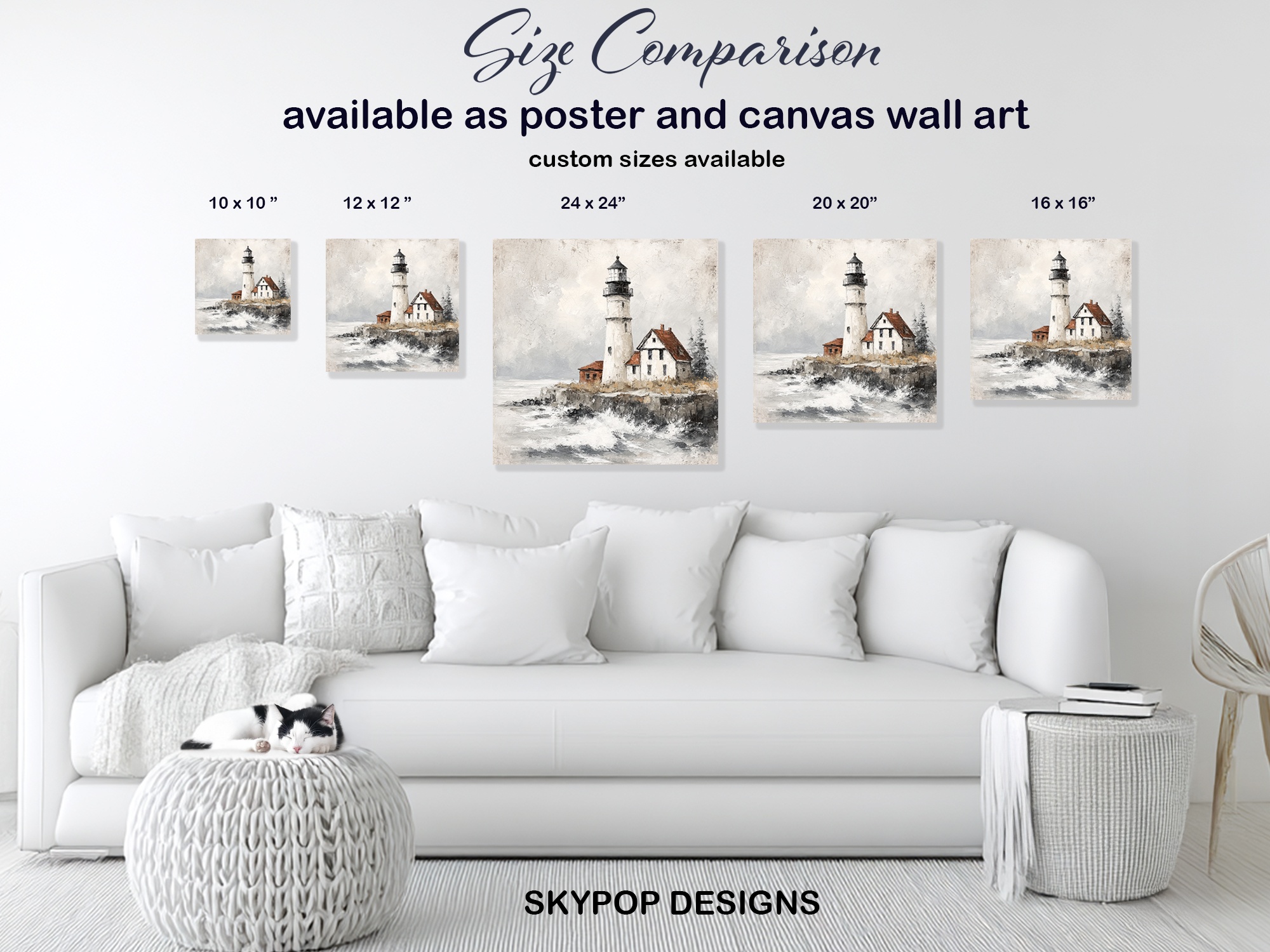 7.jpg Coastal Lighthouse Art