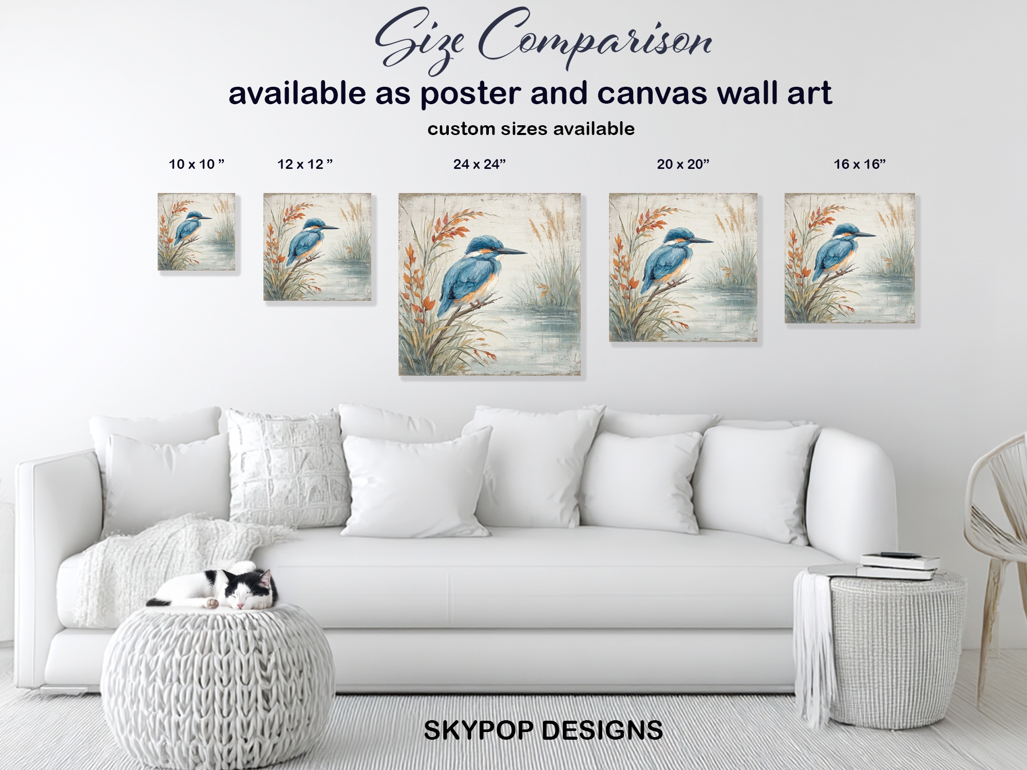 7.jpg Kingfisher Bird Art