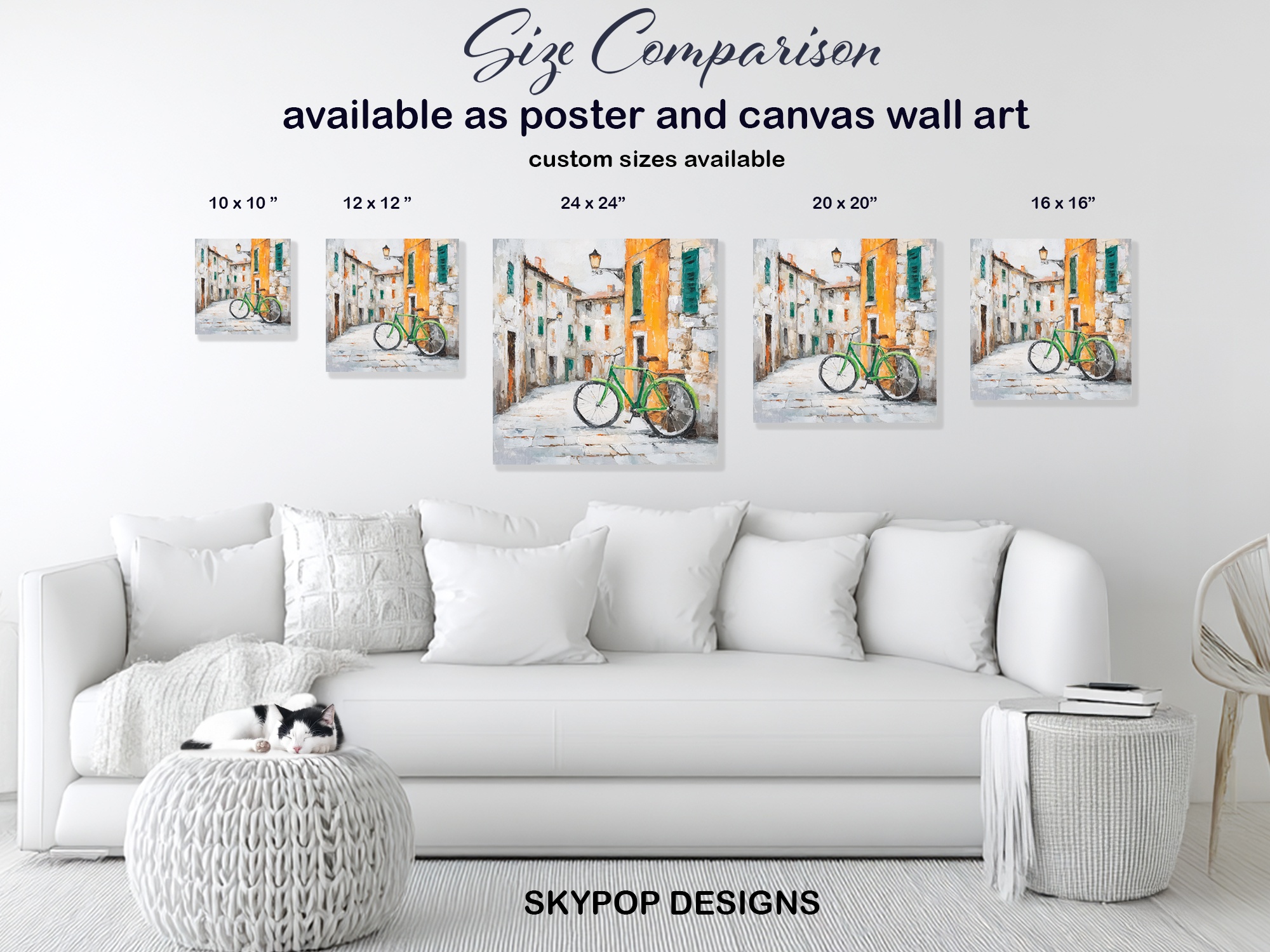 7.jpg Italian Alley Bicycle Art