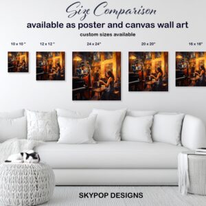 Jazz Night Vibes Art