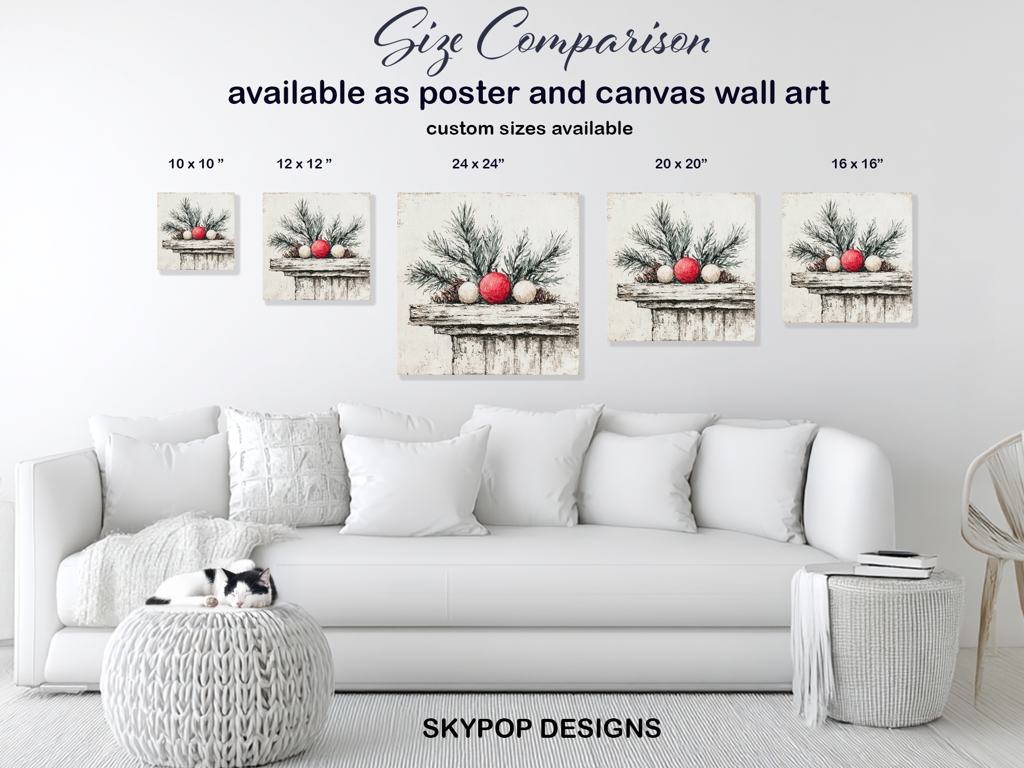 7.jpg Rustic Christmas Ornament Art