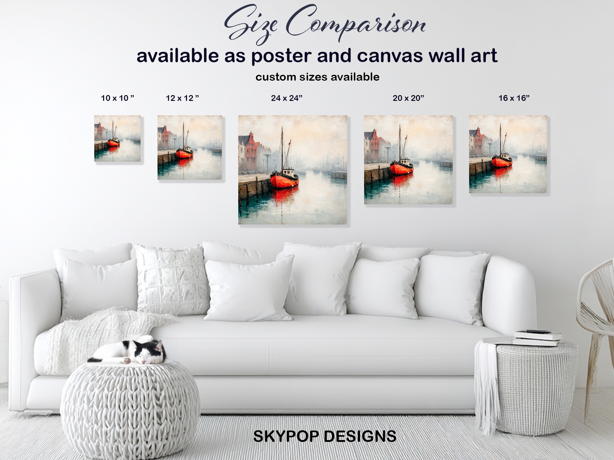 7.jpg Harbor Boat Art