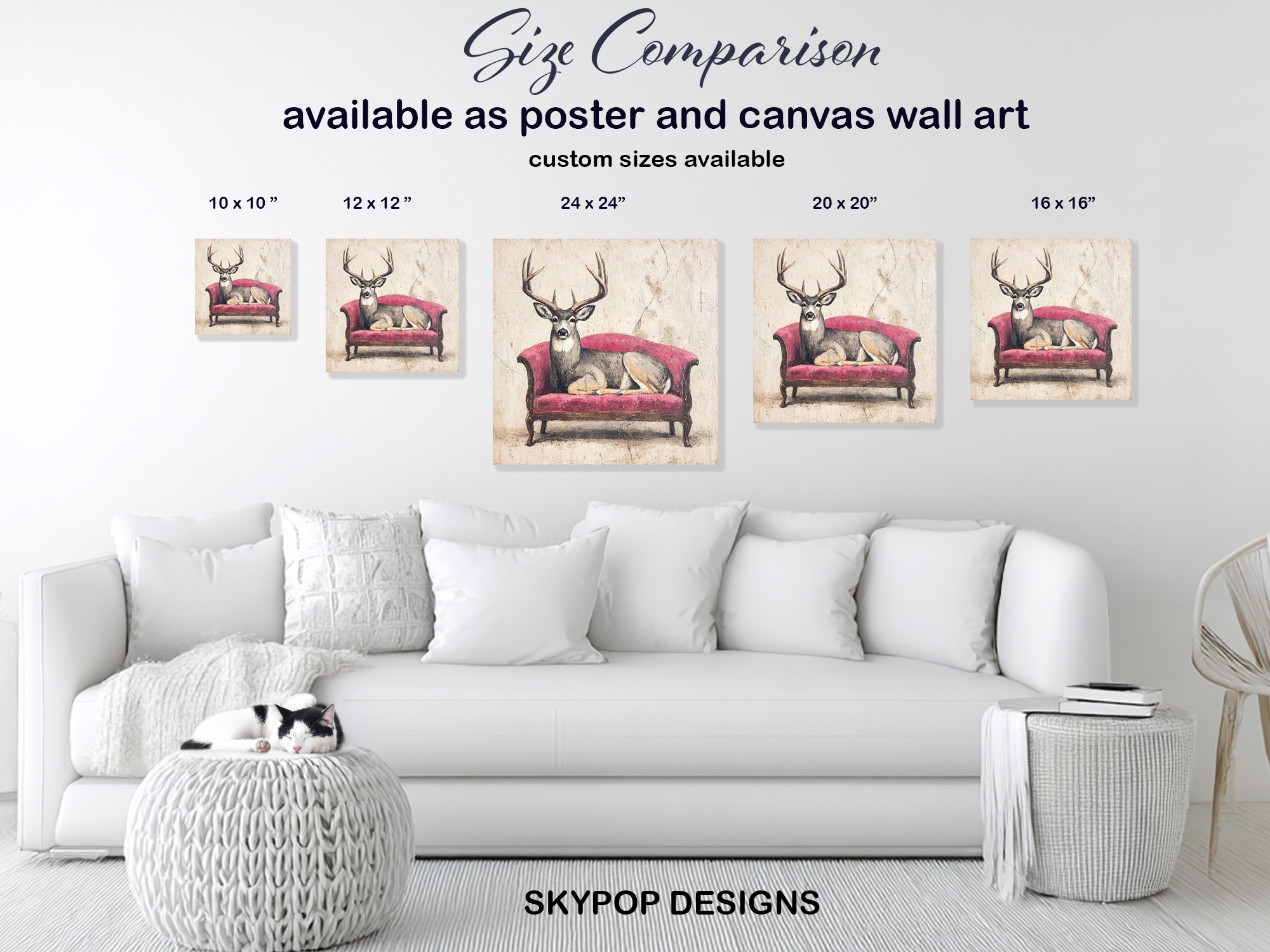 7.jpg Deer Art