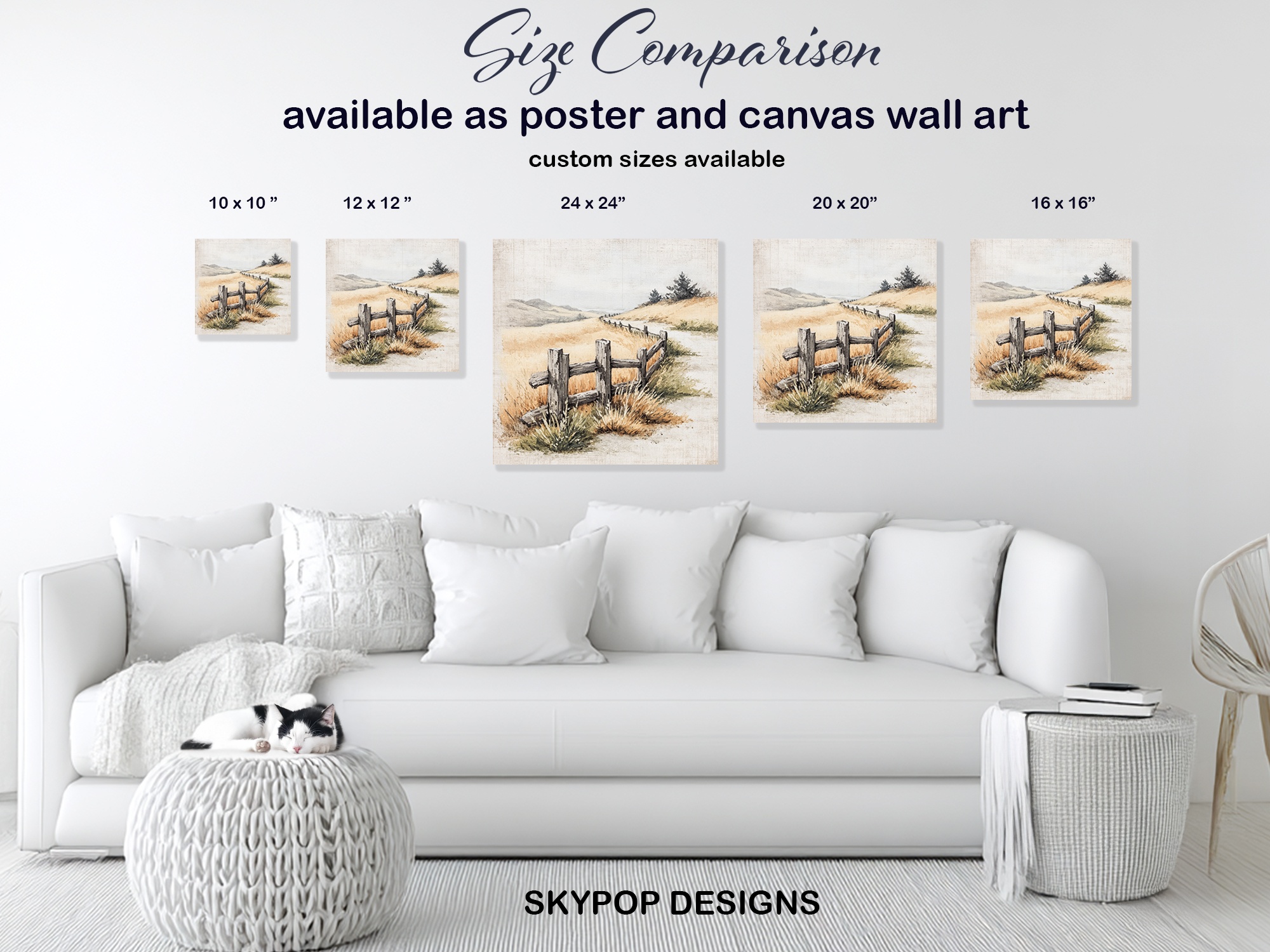 7.jpg Rustic Fence Landscape Art