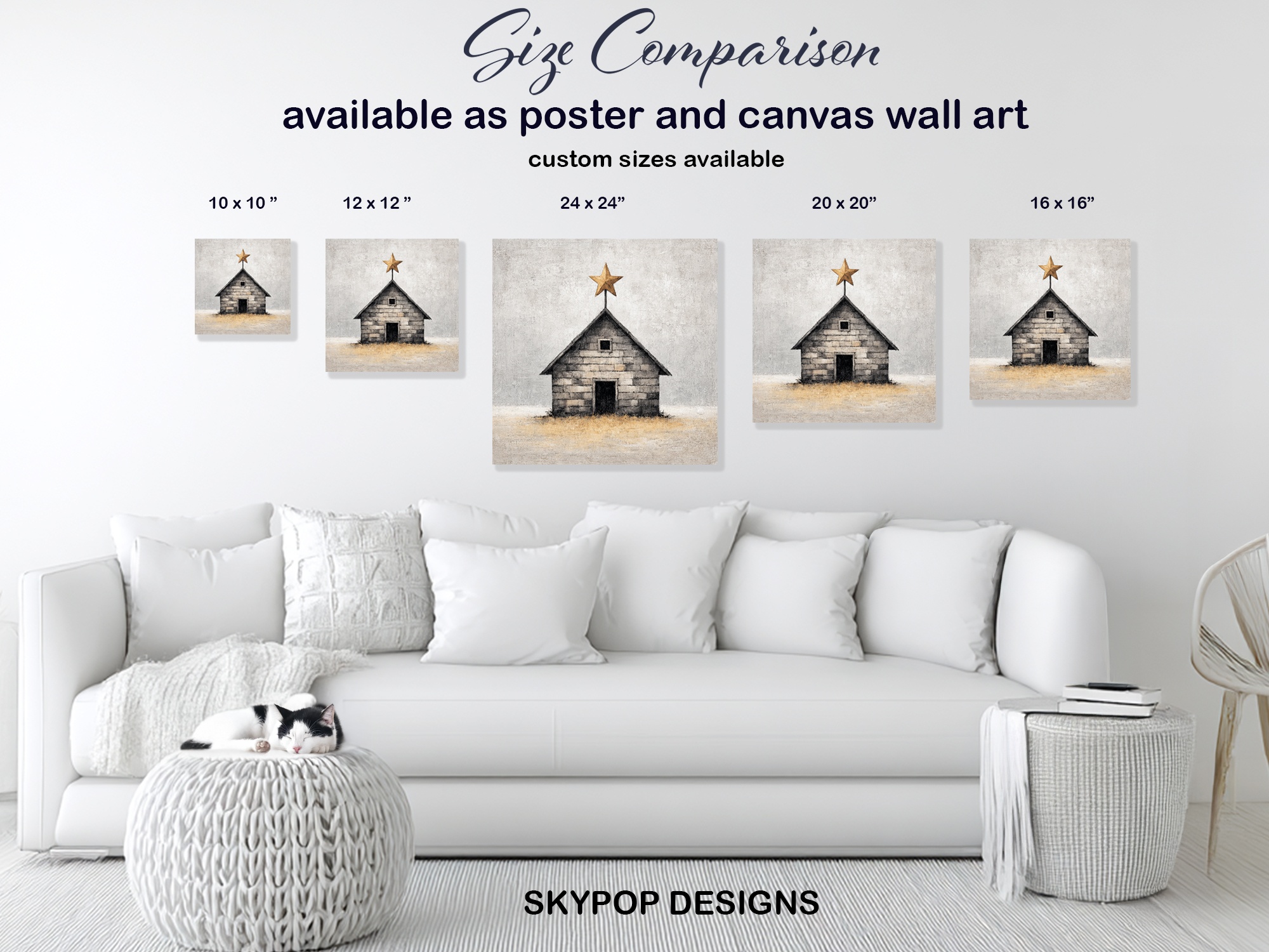 7.jpg Rustic Star Barn Art