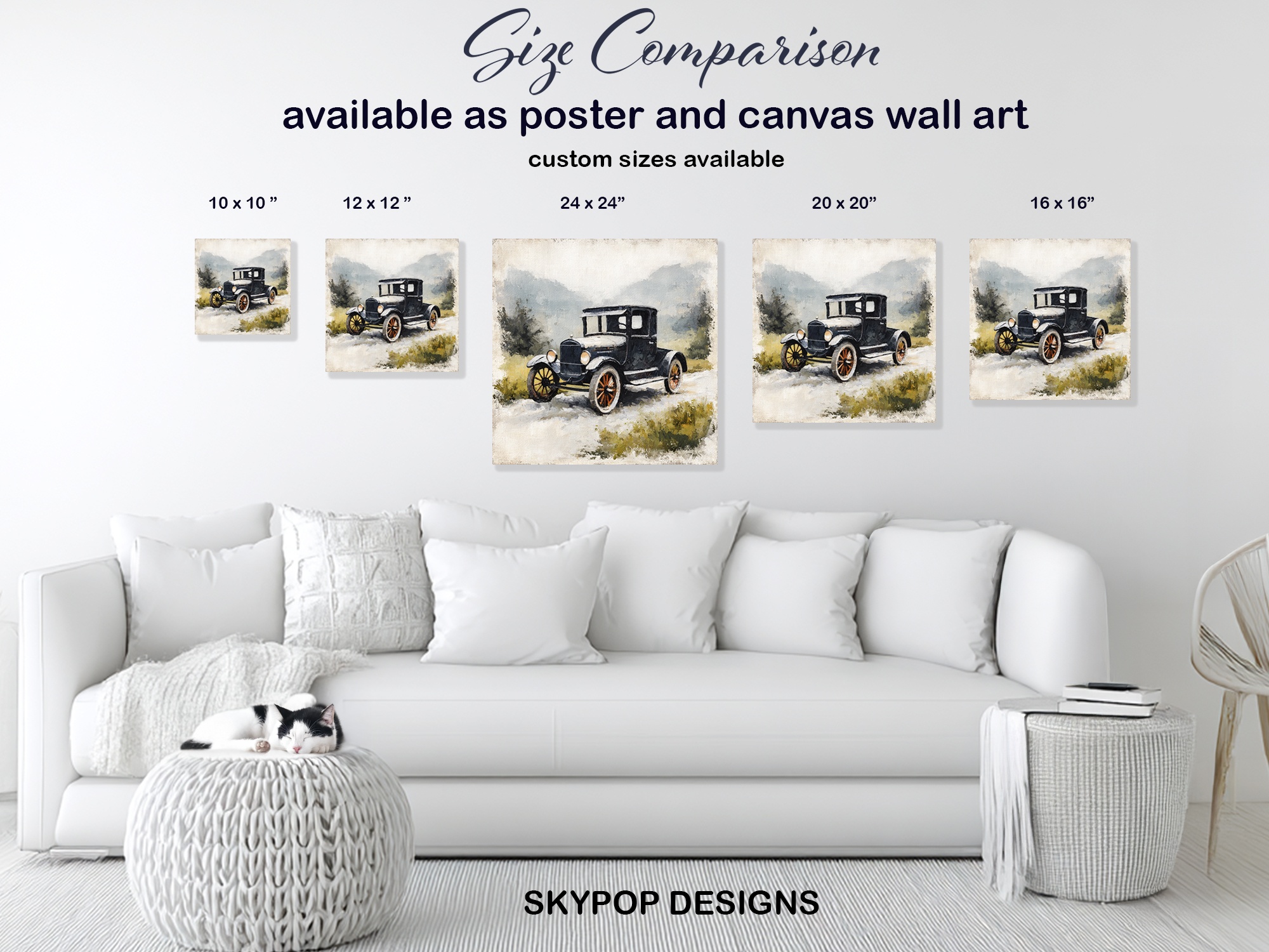 7.jpg Classic Ford Model T Art