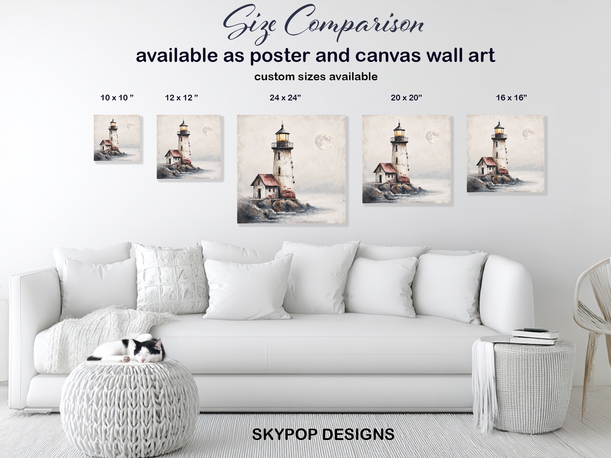 7.jpg Lighthouse Moon Art