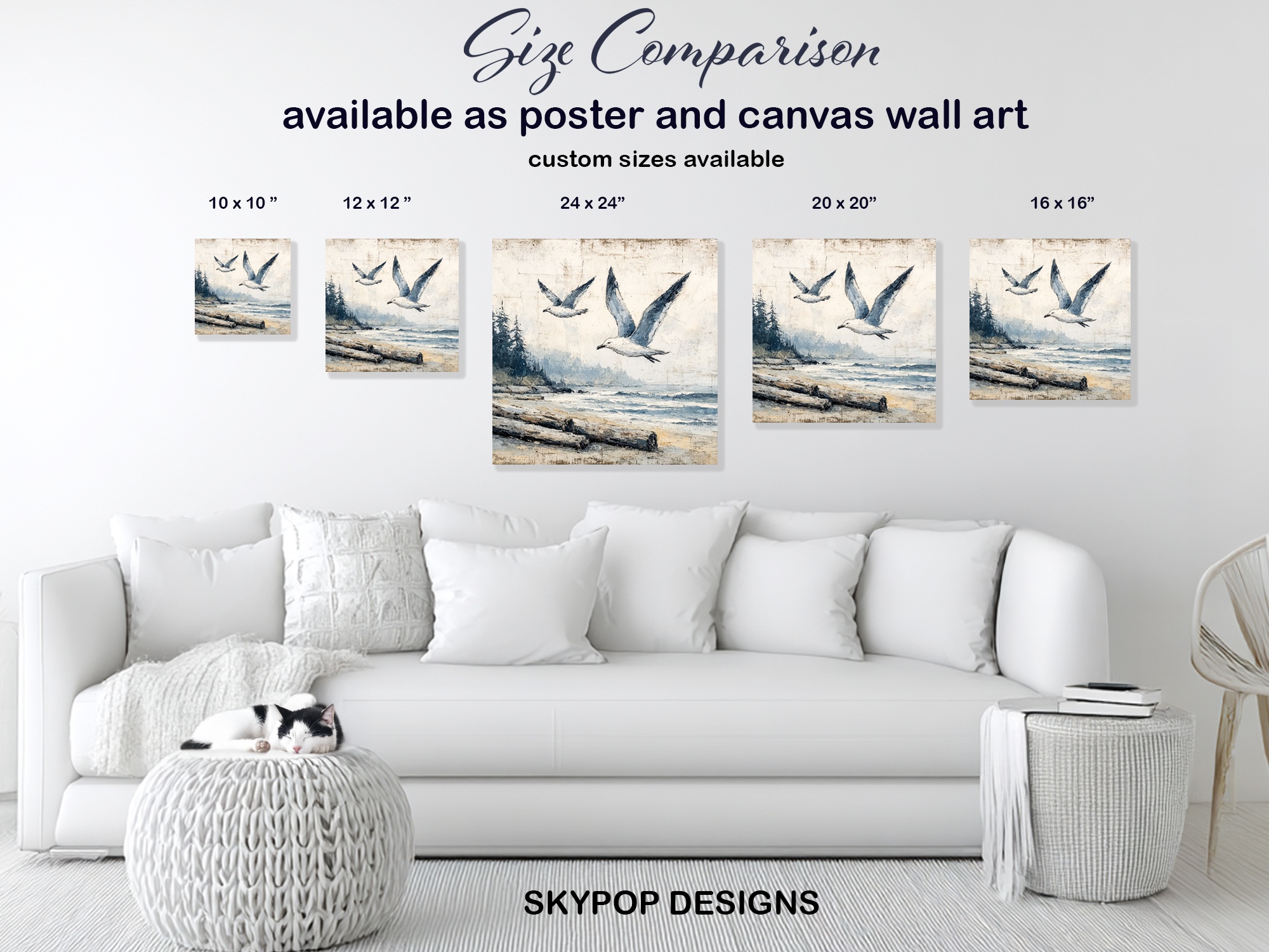 7.jpg Seagull Flight Art