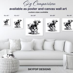 Highland Cow Art