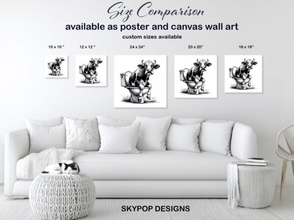 Highland Cow Art
