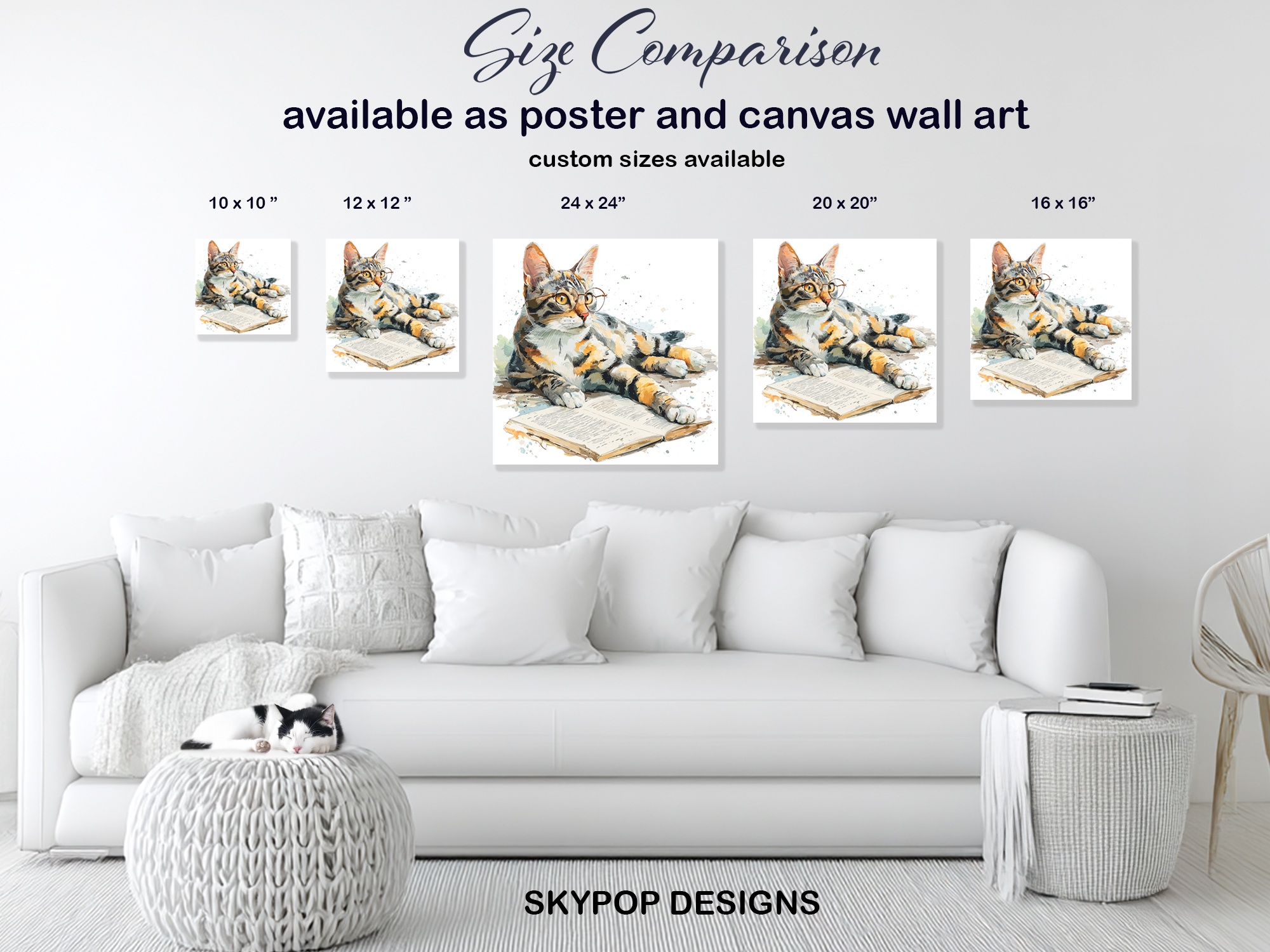 7.jpg Cat Glasses Book Art