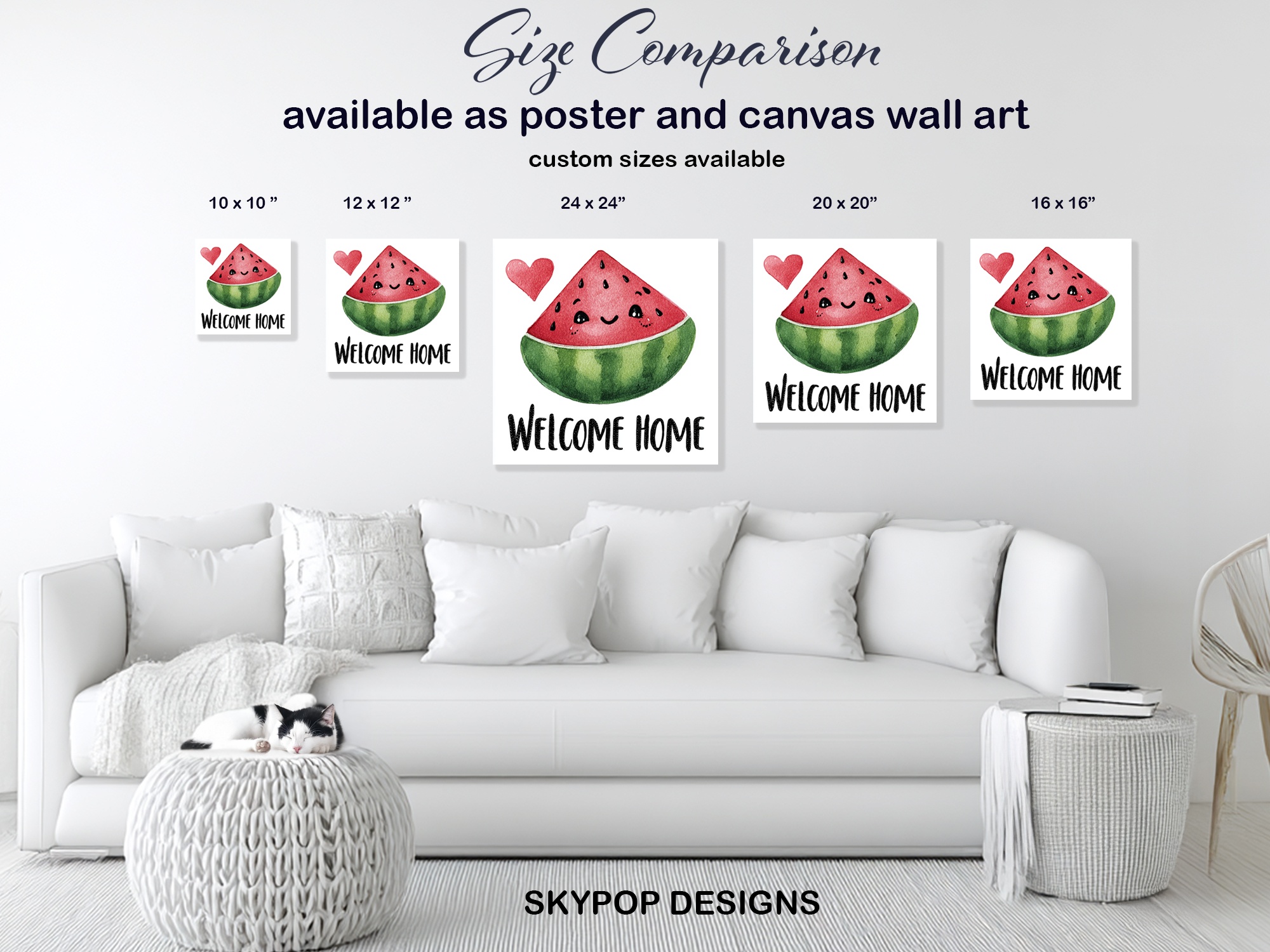 7.jpg Watermelon Welcome Home Art