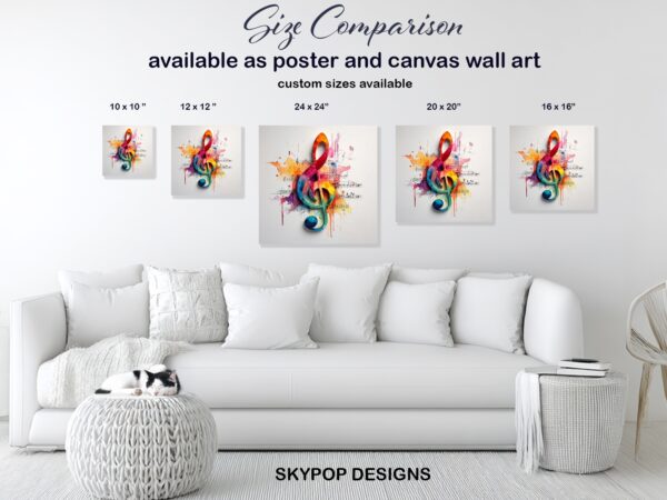 Treble Clef Art