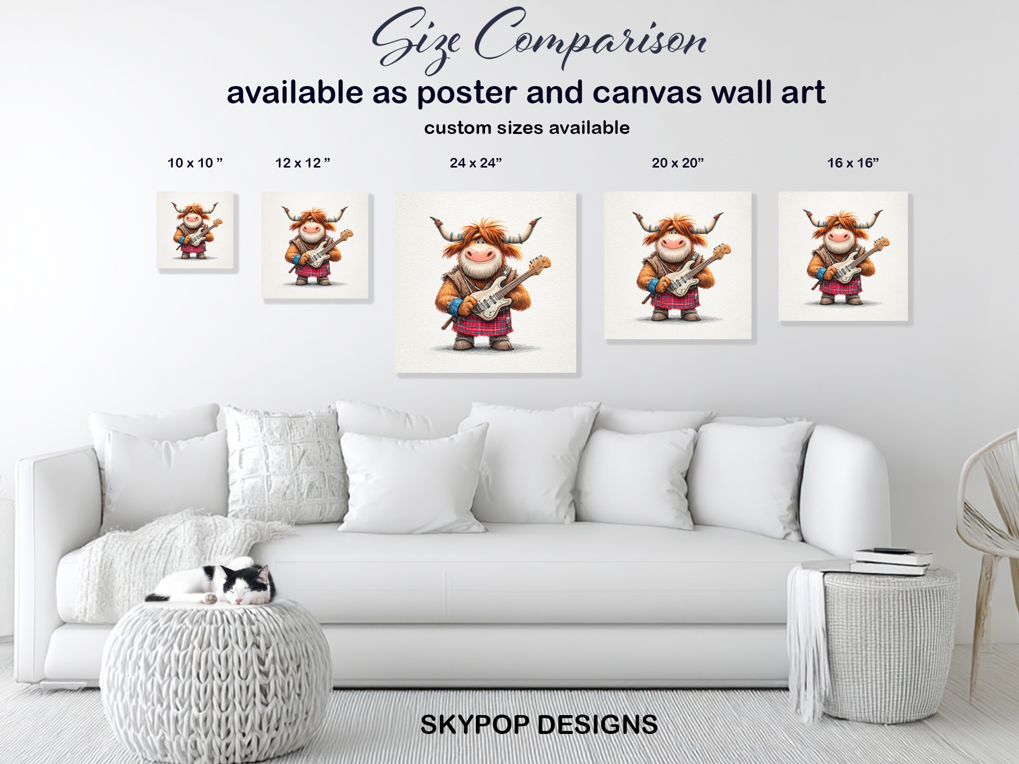 7.jpg Highland Cow Art