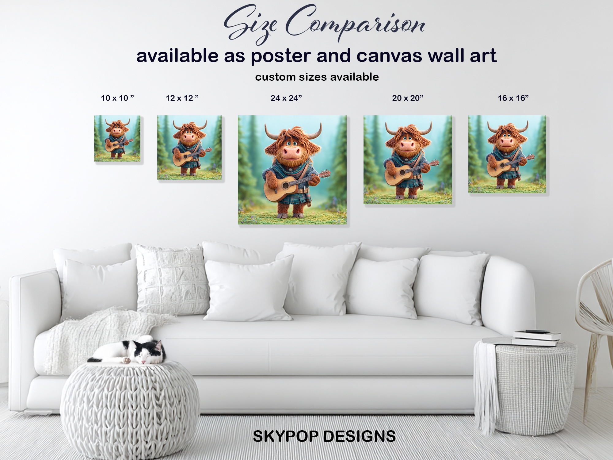 7.jpg Highland Cow Art