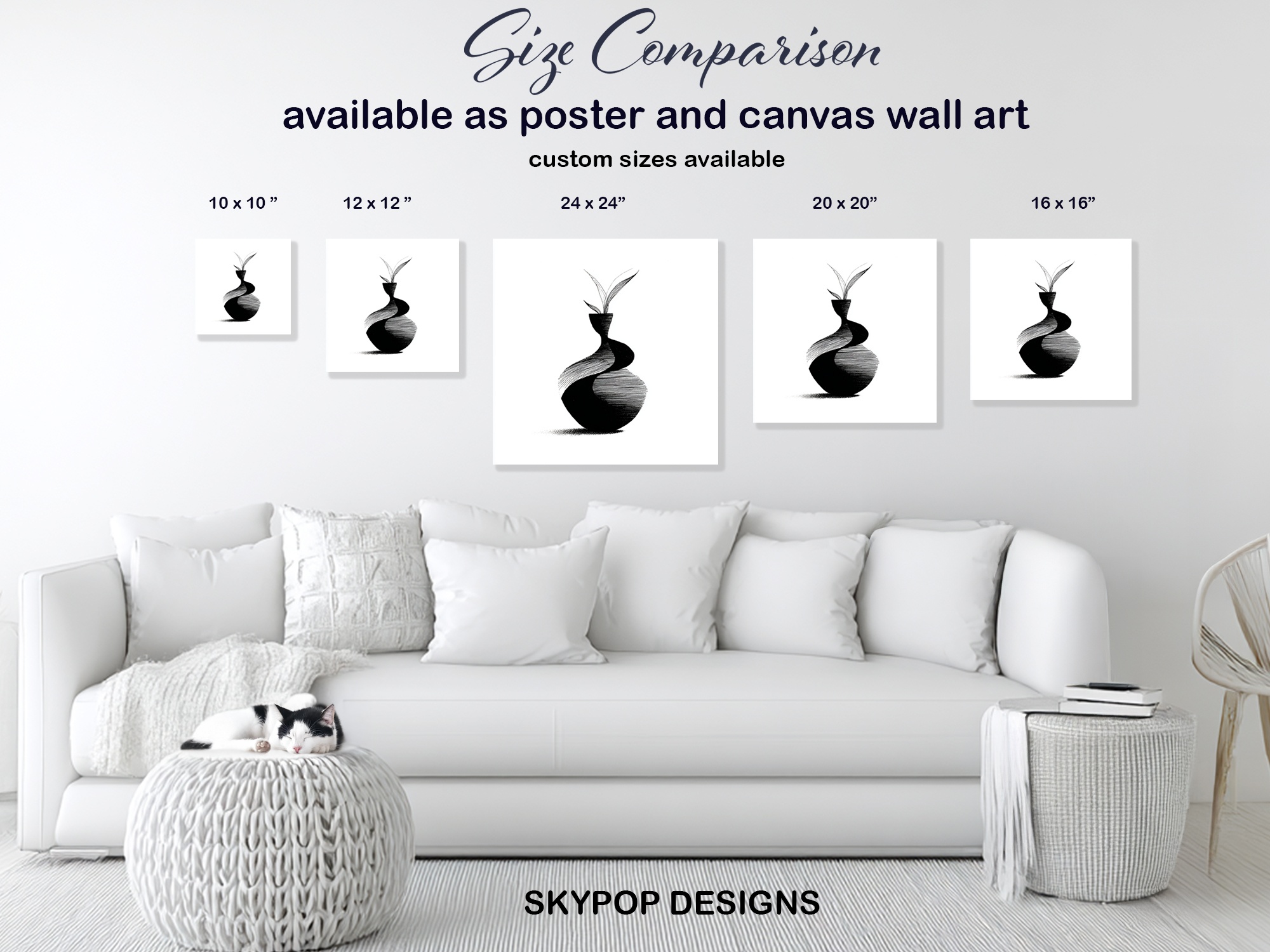 7.jpg Elegant Vase Plant Art
