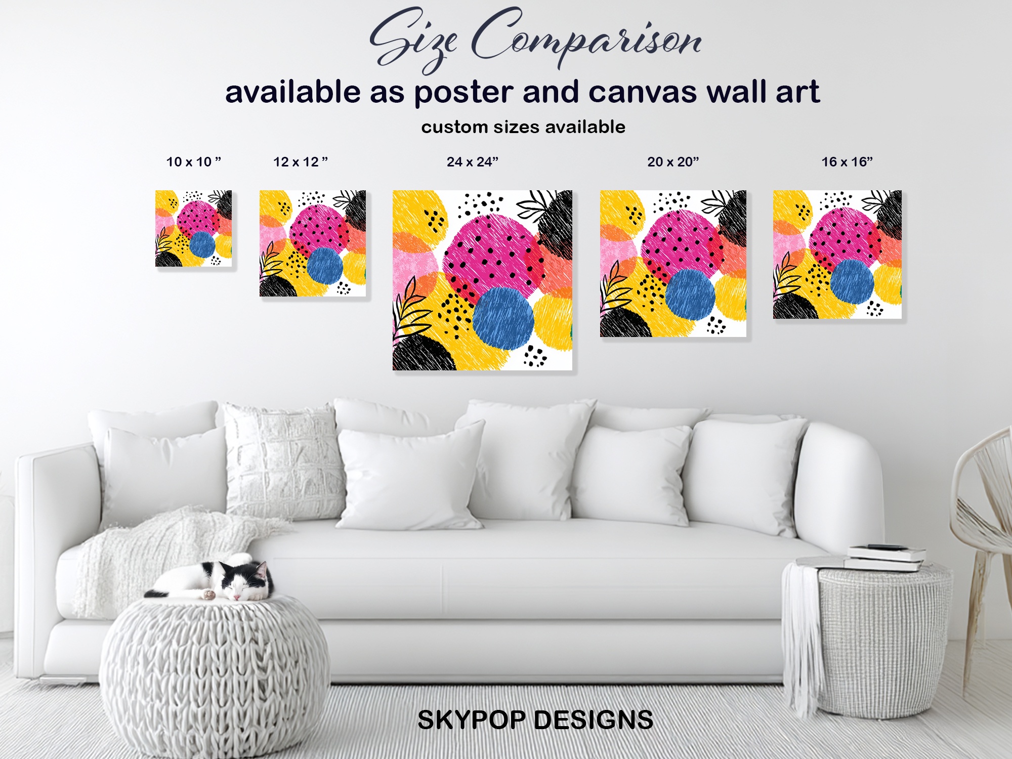 7.jpg Vibrant Circles Abstract Art