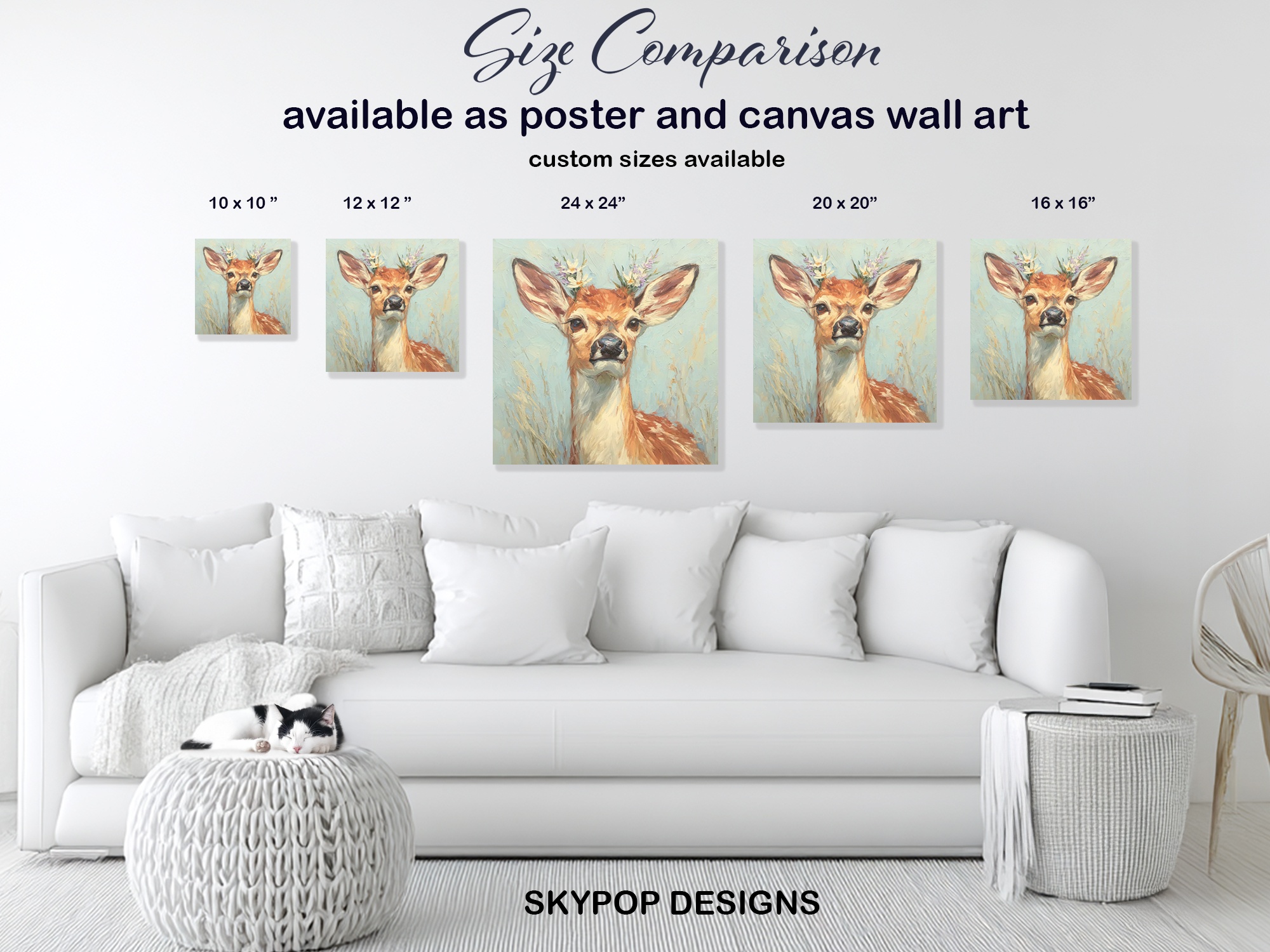 7.jpg Deer Flower Crown Art