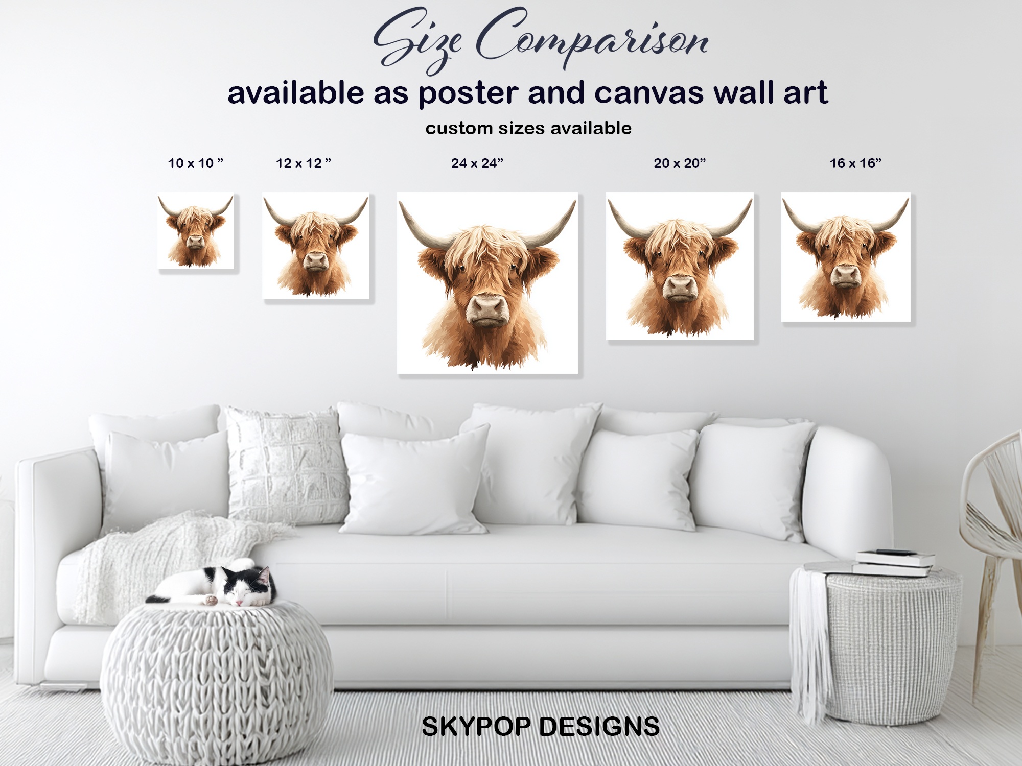 7.jpg Highland Cow Art