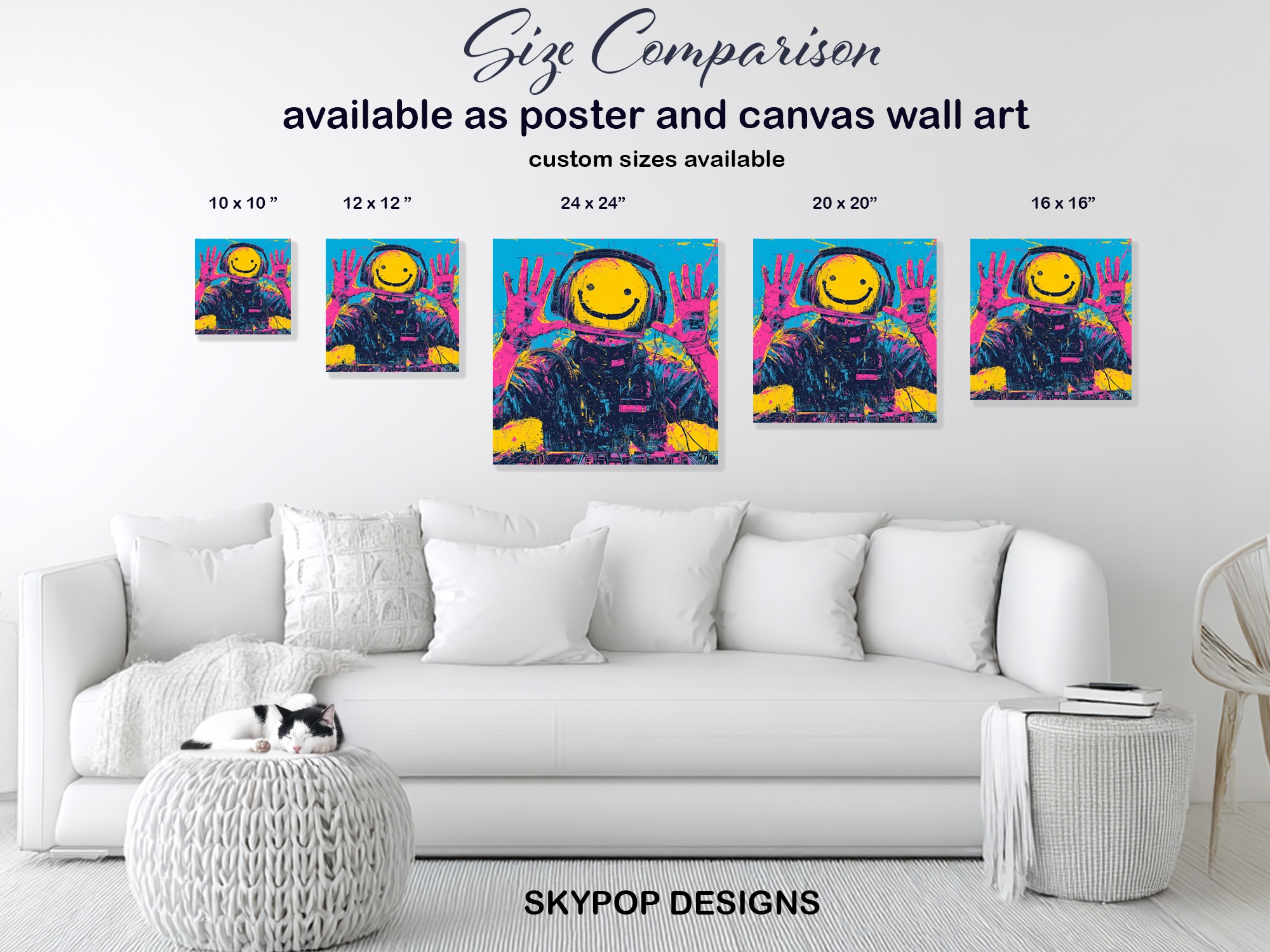 7.jpg Happy Astronaut DJ Art