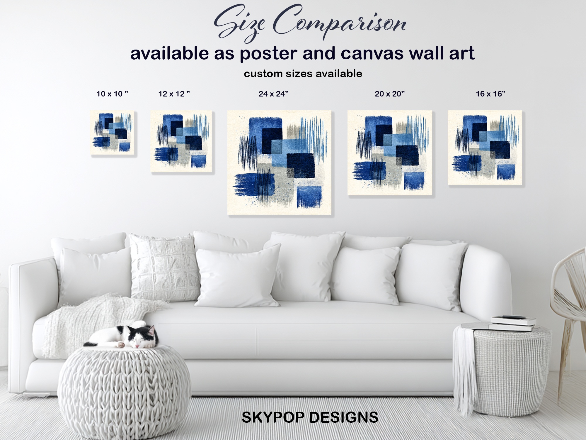 7.jpg Blue Brushstroke Abstract Art