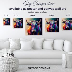 Highland Cow Art