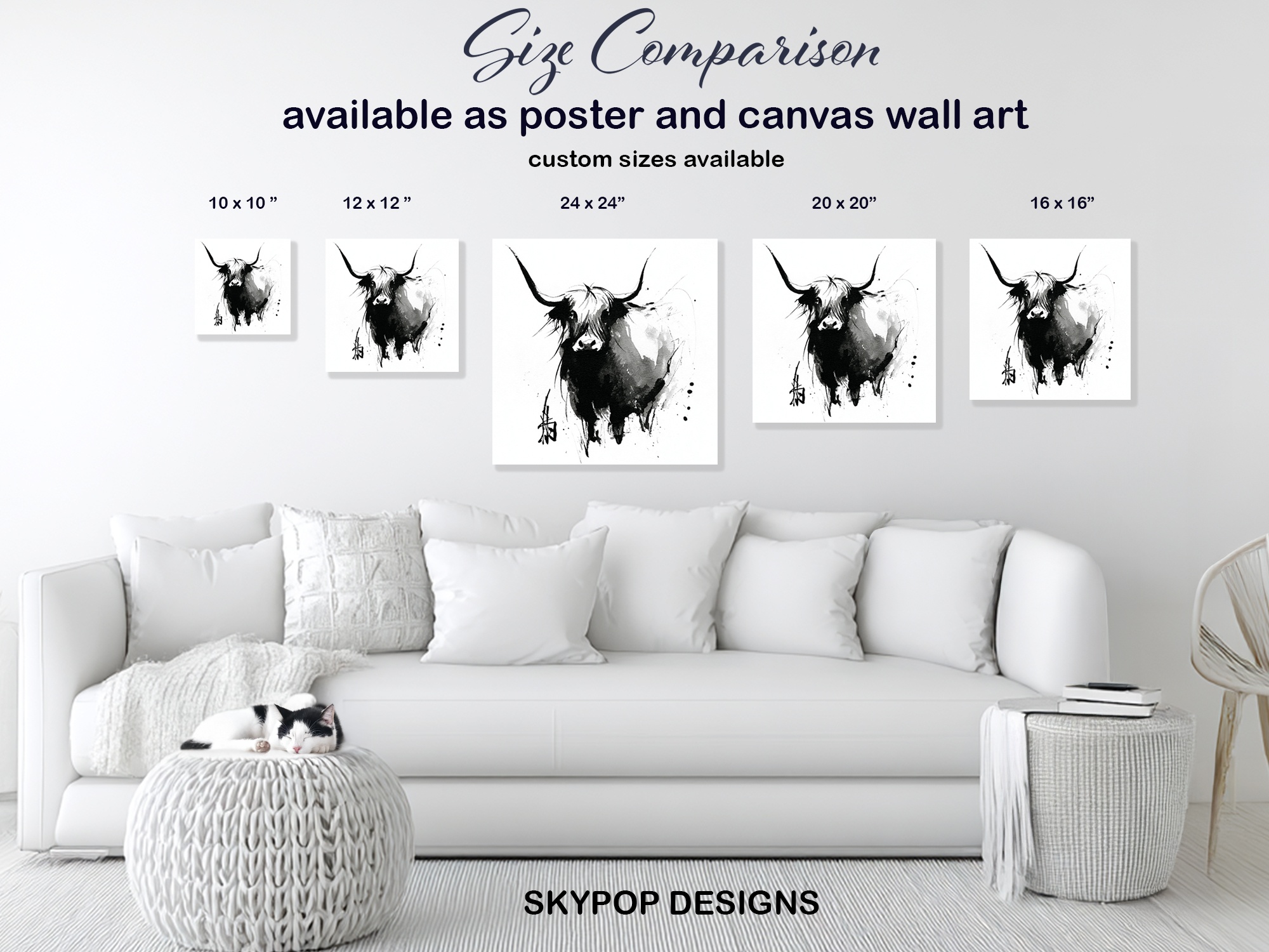 7.jpg Highland Cow Art