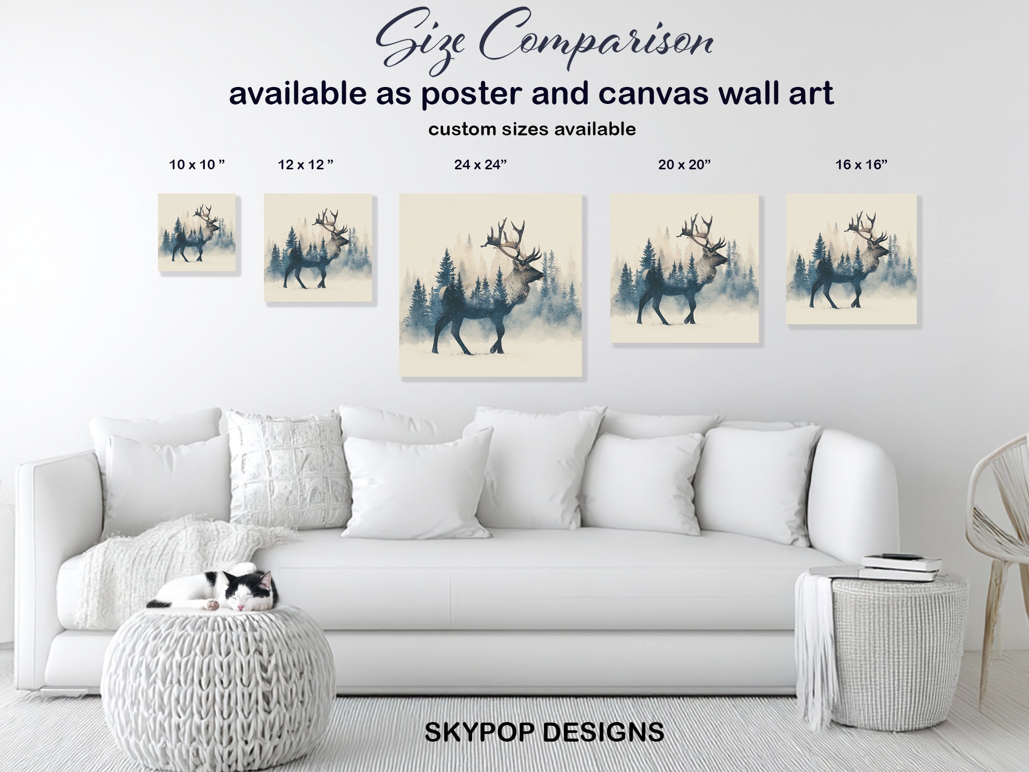 7.jpg Deer Art