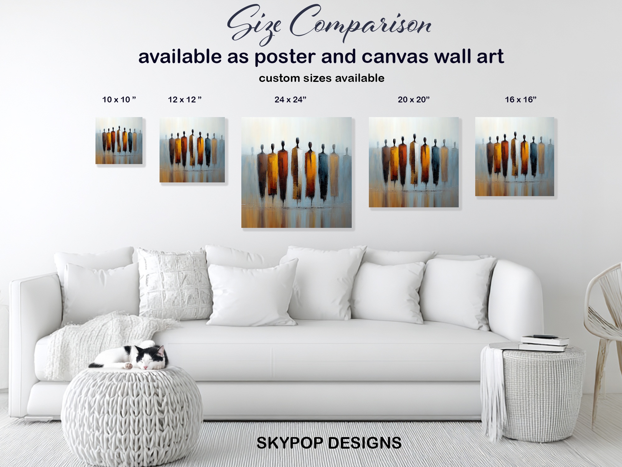 7.jpg Vibrant Silhouettes Art