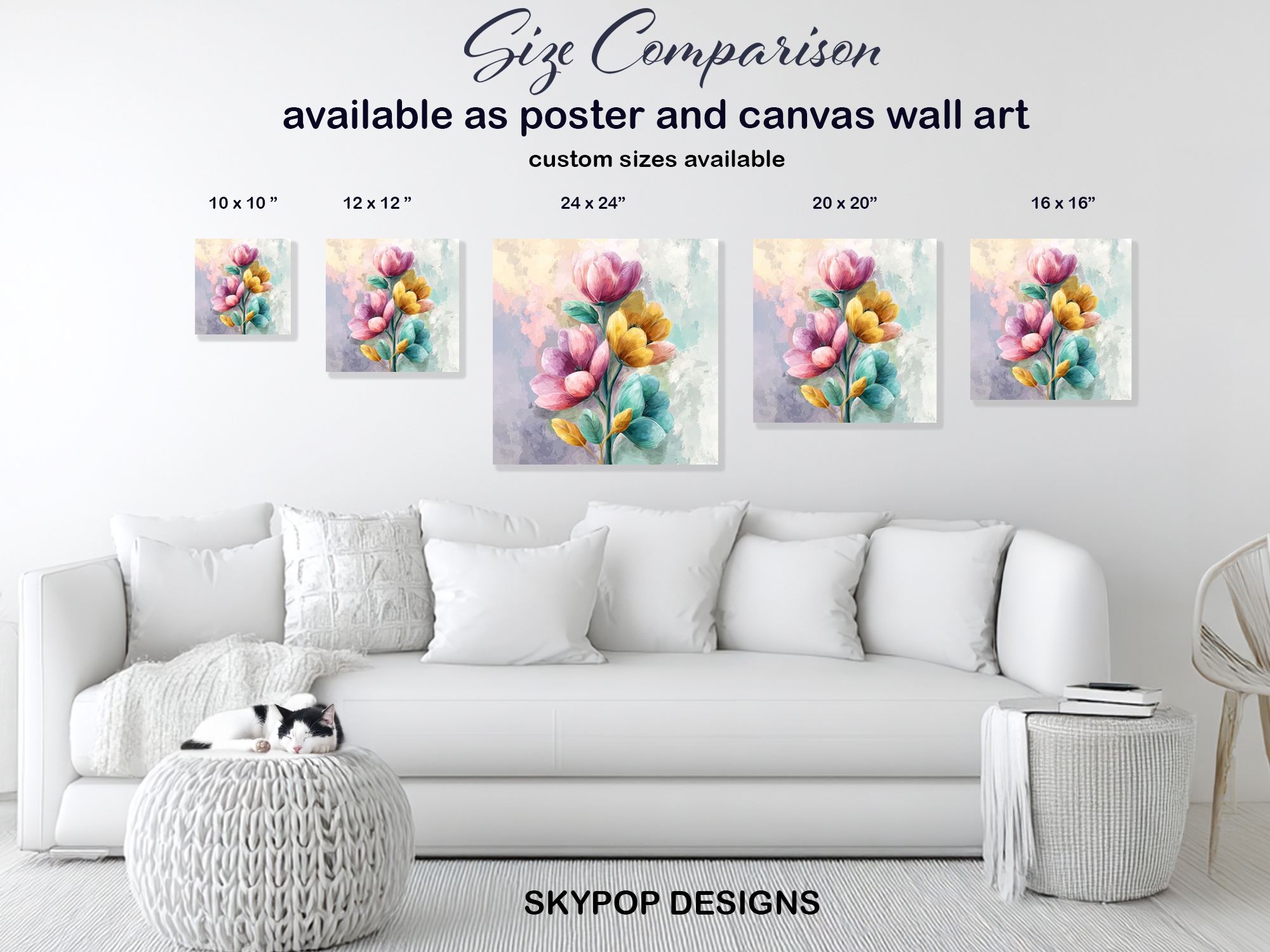 7.jpg Vibrant Tulip Bloom Art